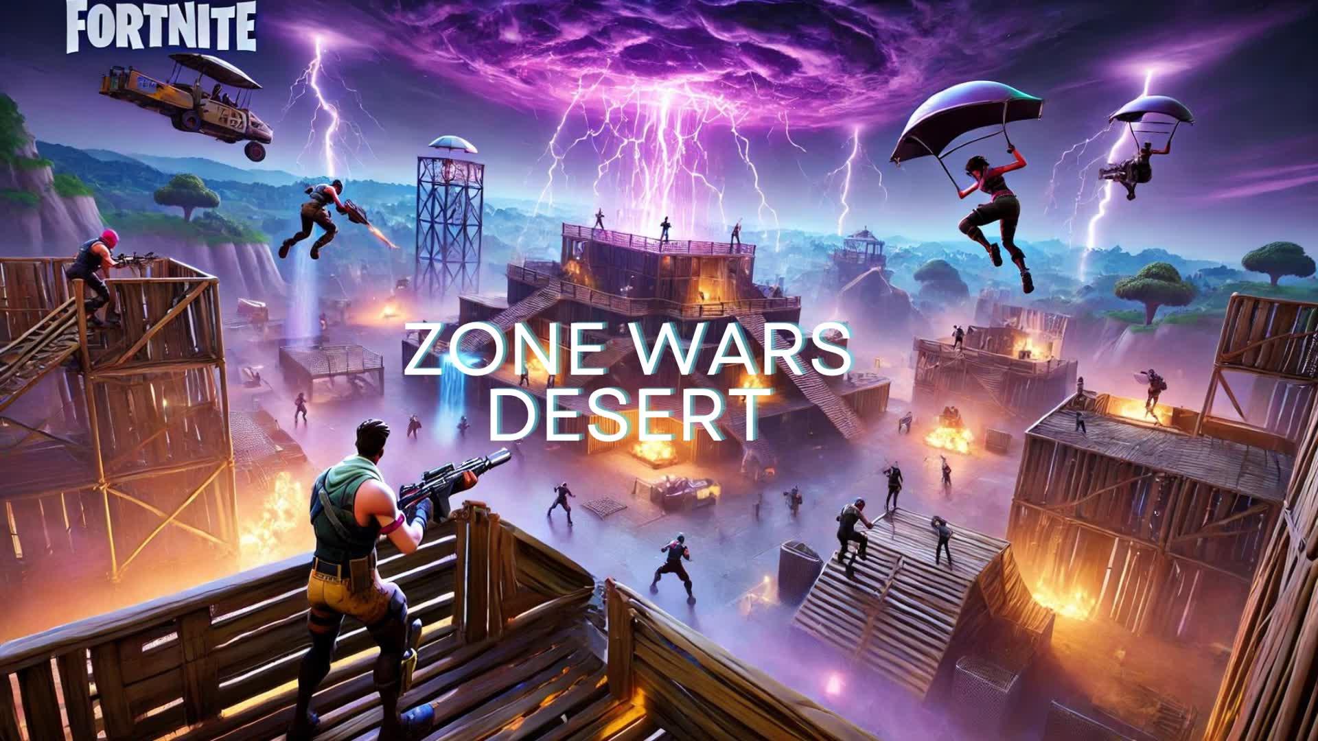 Map zone wars - Desert