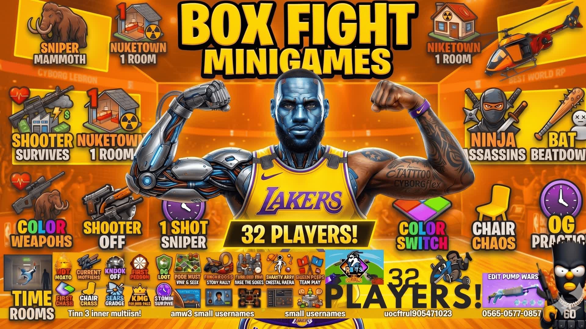 🏀Lebron's BrainRot minigame verses📃