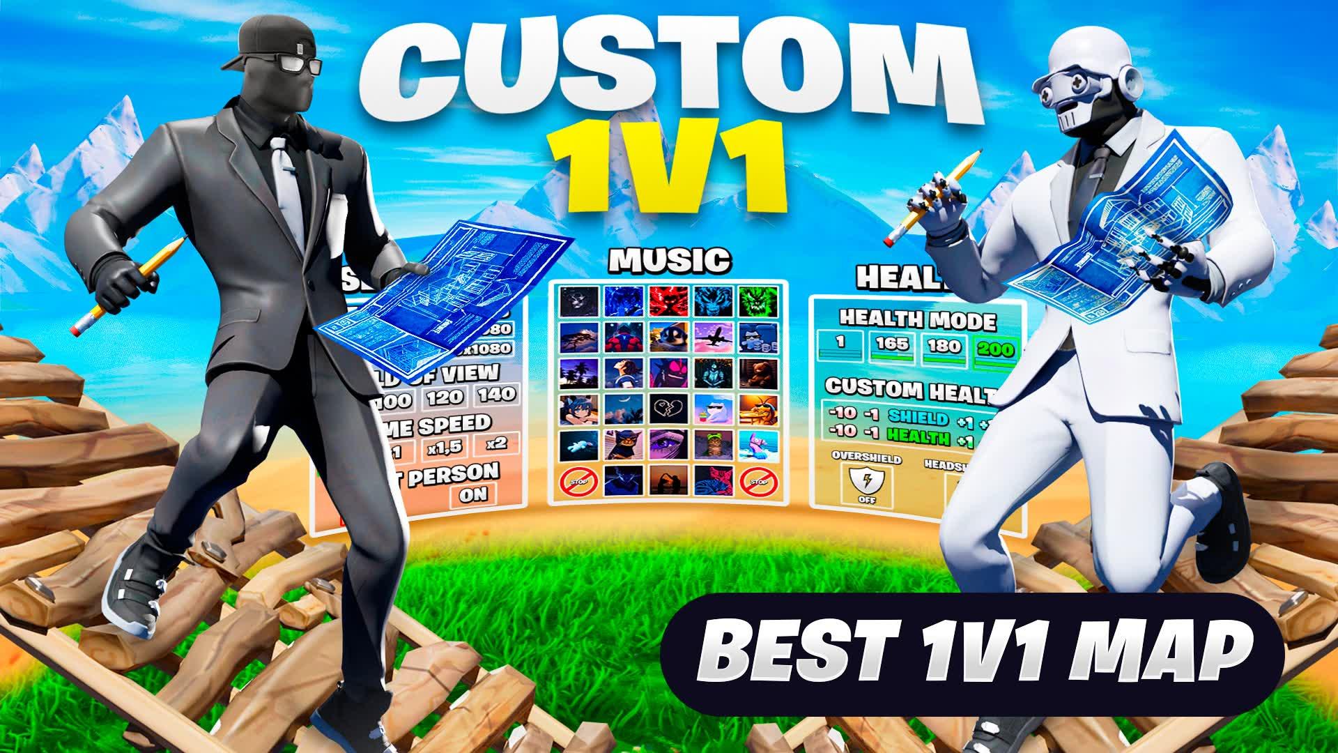 Custom 1v1 Build Fights