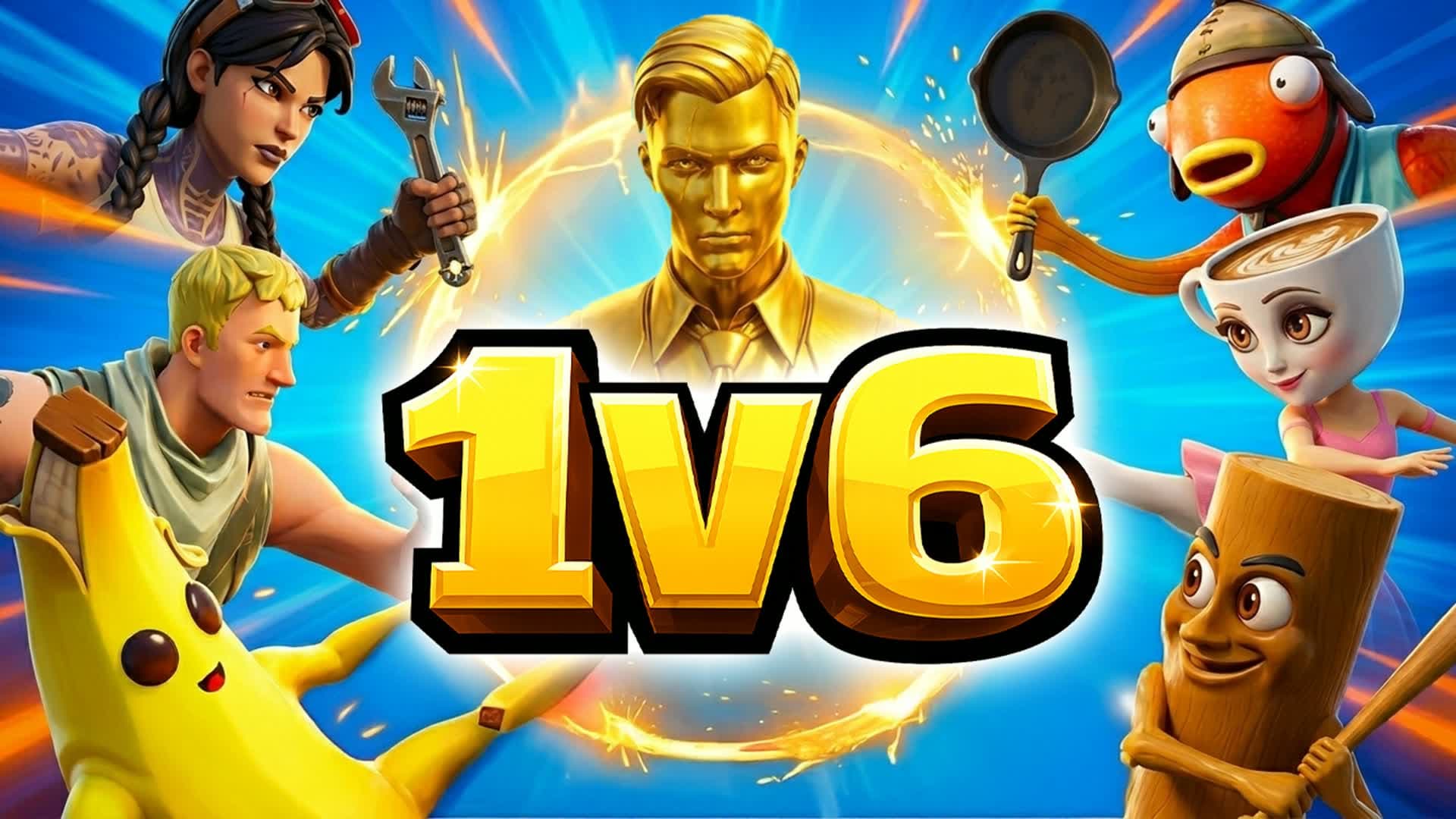 1V6 💥 CHASER VS SURVIVORS