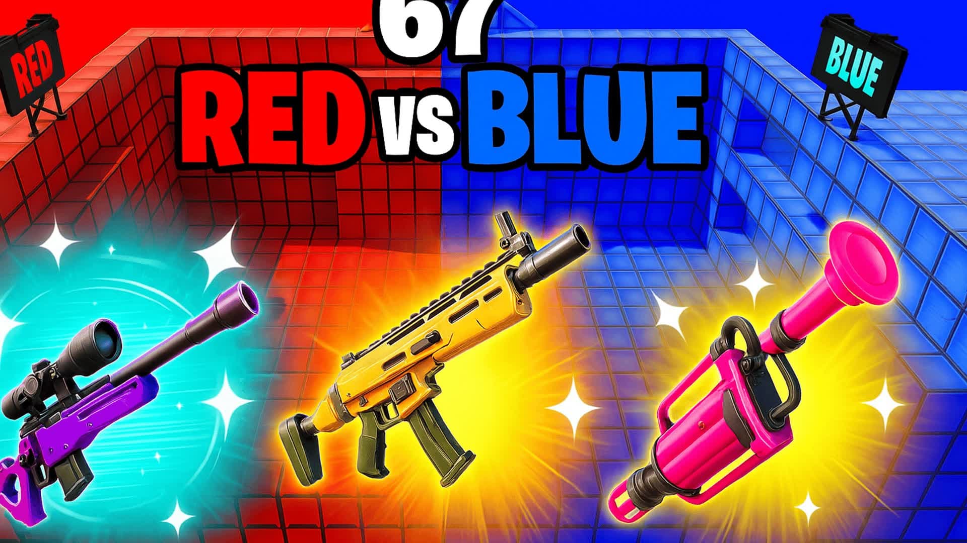TUFF 67 🔴RED VS BLUE 🔵
