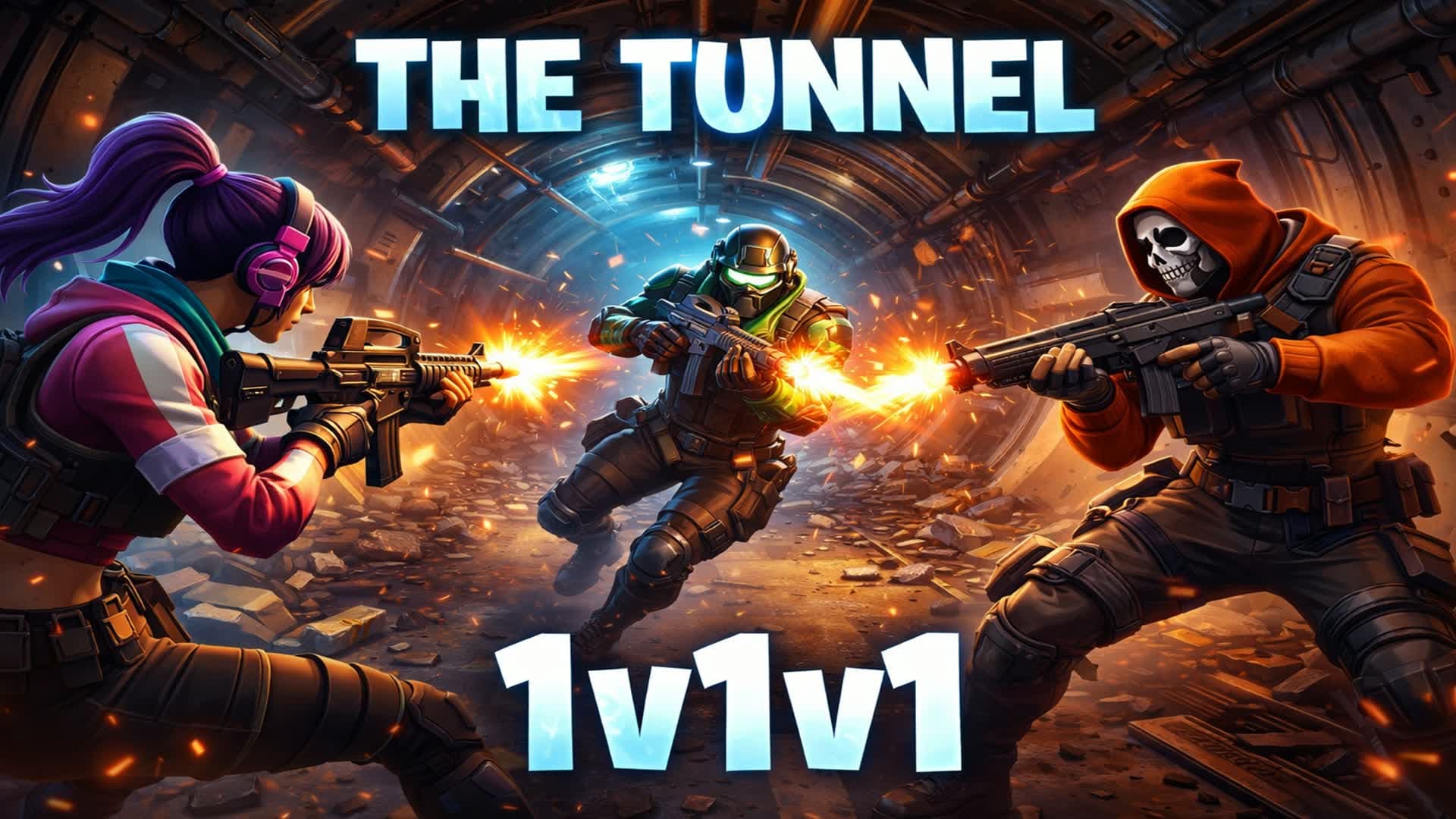 1v1v1 The Tunnel