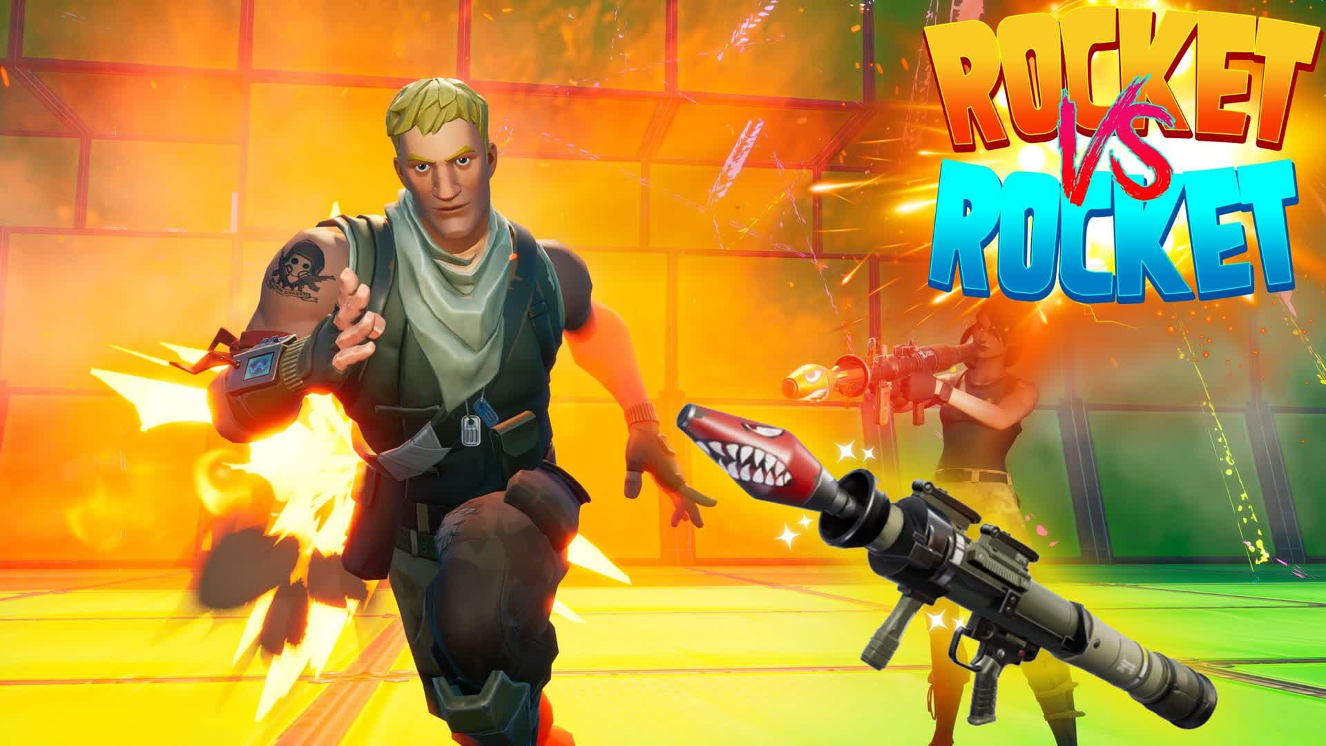 🚀Rocket VS Rocket🚀 *NEW MAP*
