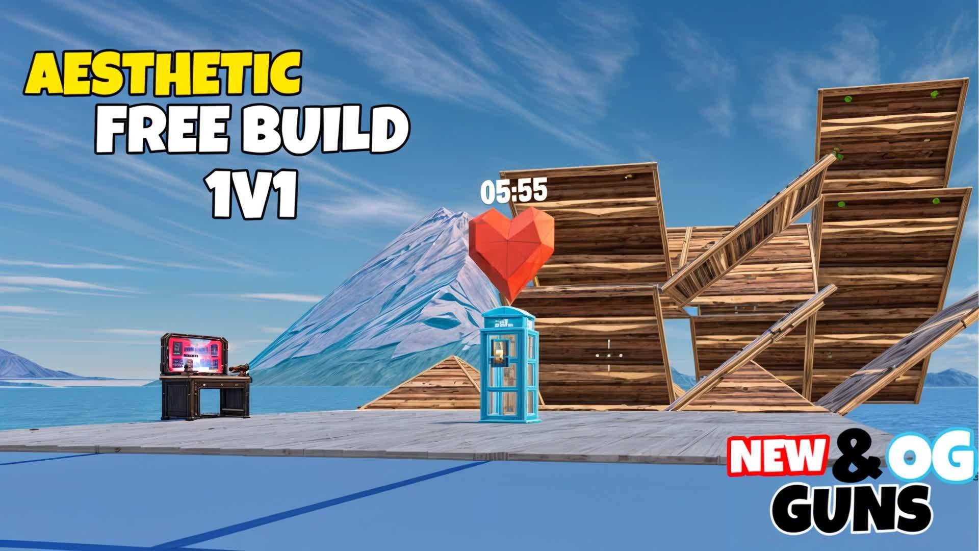 AESTHETIC FREE BUILD FIGHT 1V1