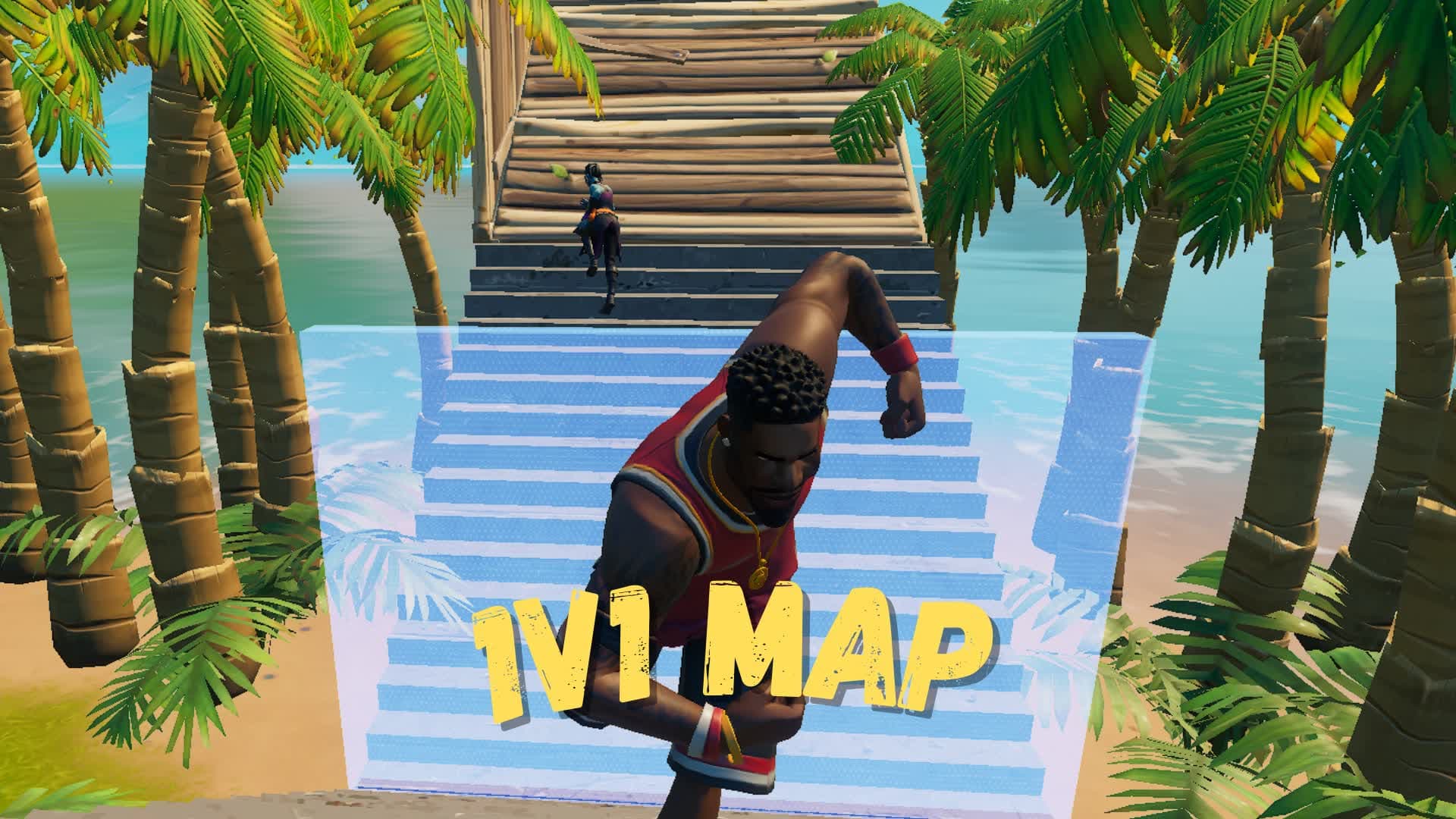 beach 1v1 map