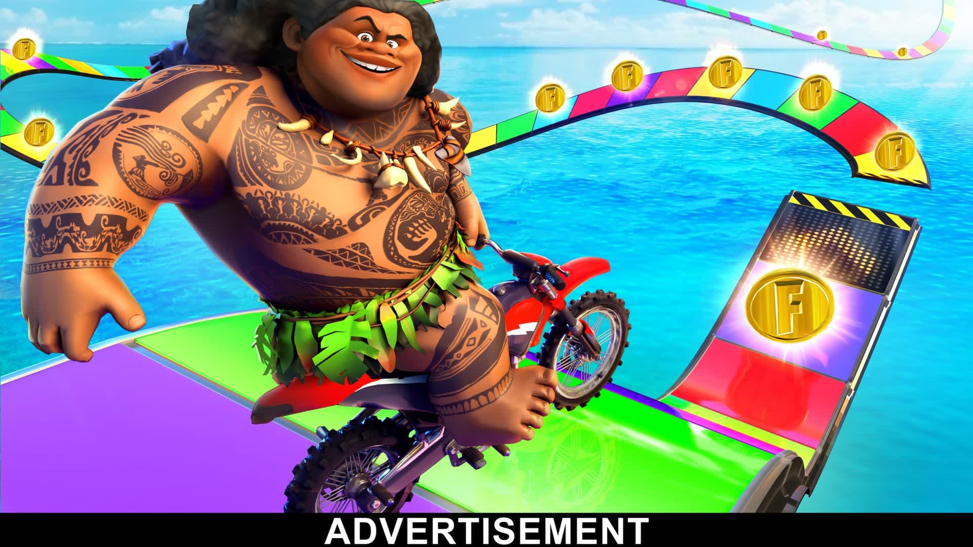 Obby But You're On a Bike HD - Moana 2