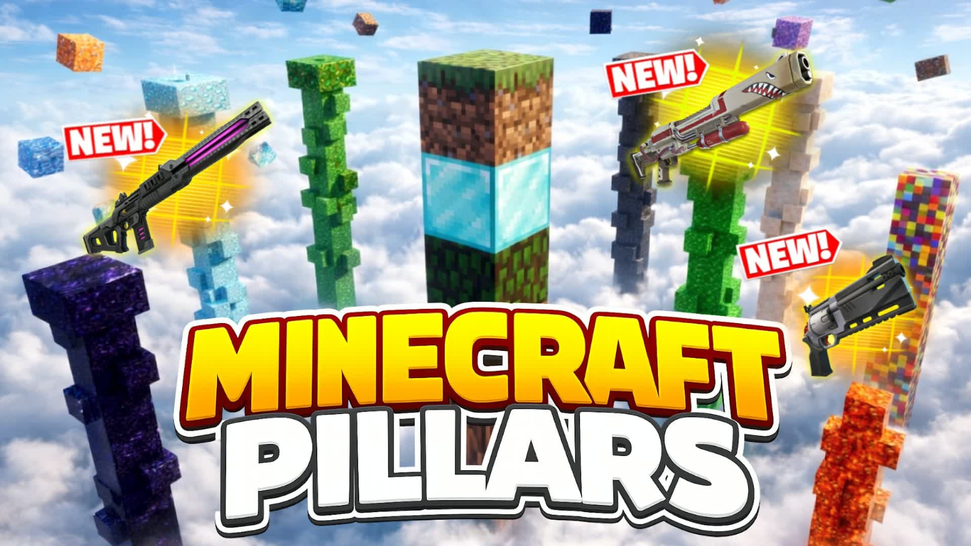 MINECRAFT PILLARS pilers pilars pillers