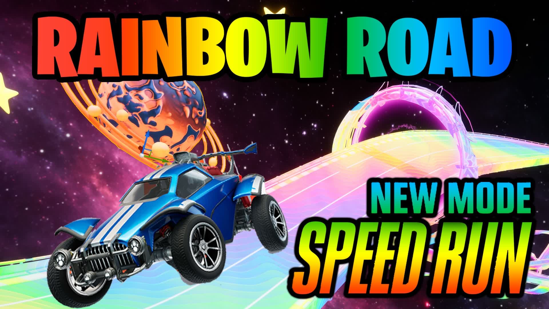 🌈 Rainbow Road ⭐ SPEEDRUN