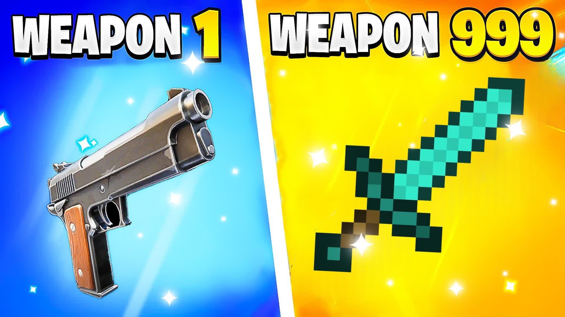 🔫 FORTCRAFT GUN GAME ONE SHOT 💥