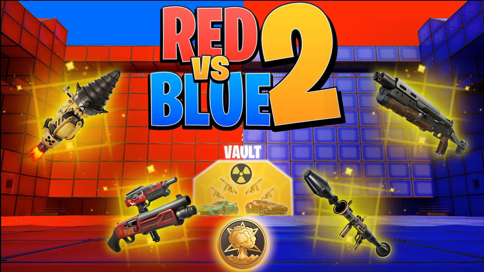 NUKE RED VS BLUE 2🔴🔵