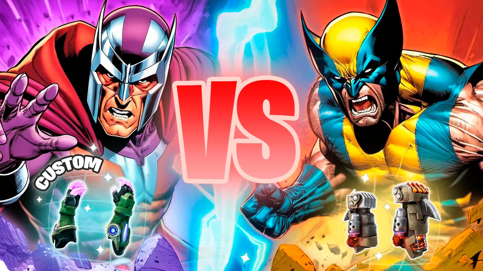 🧲MAGNETO VS WOLVERINE🐺 [REMIX]