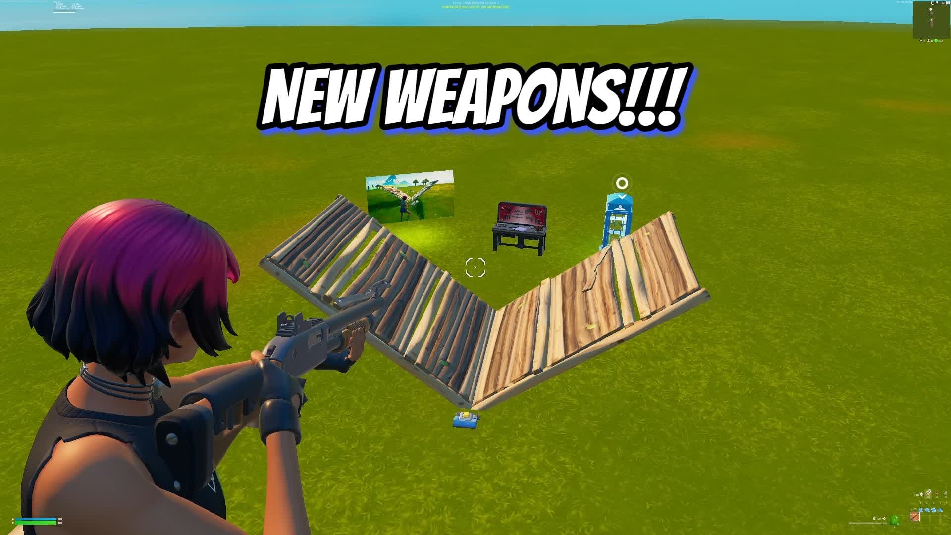 NEW WEAPONS!! 1VS1