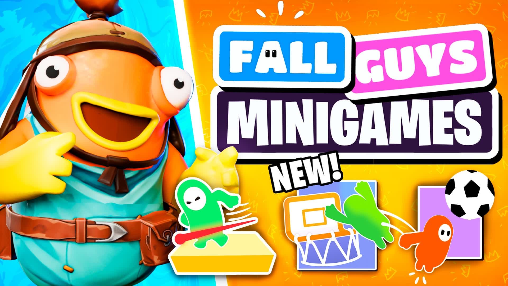 FALL GUYS MINIGAMES 😃 +16 MINIGAME