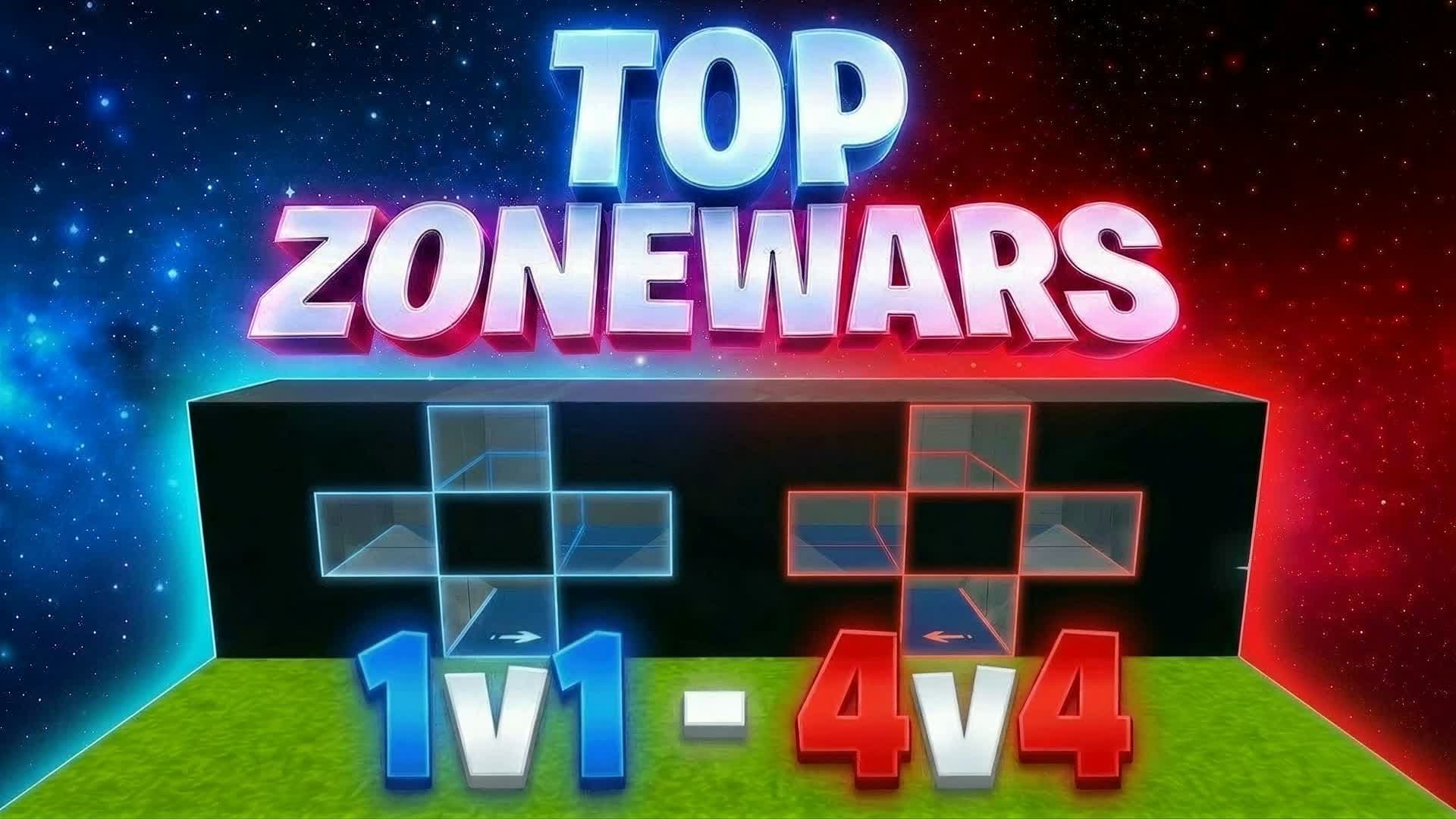 TOP ZONE WARS (1V1 TO 4V4)