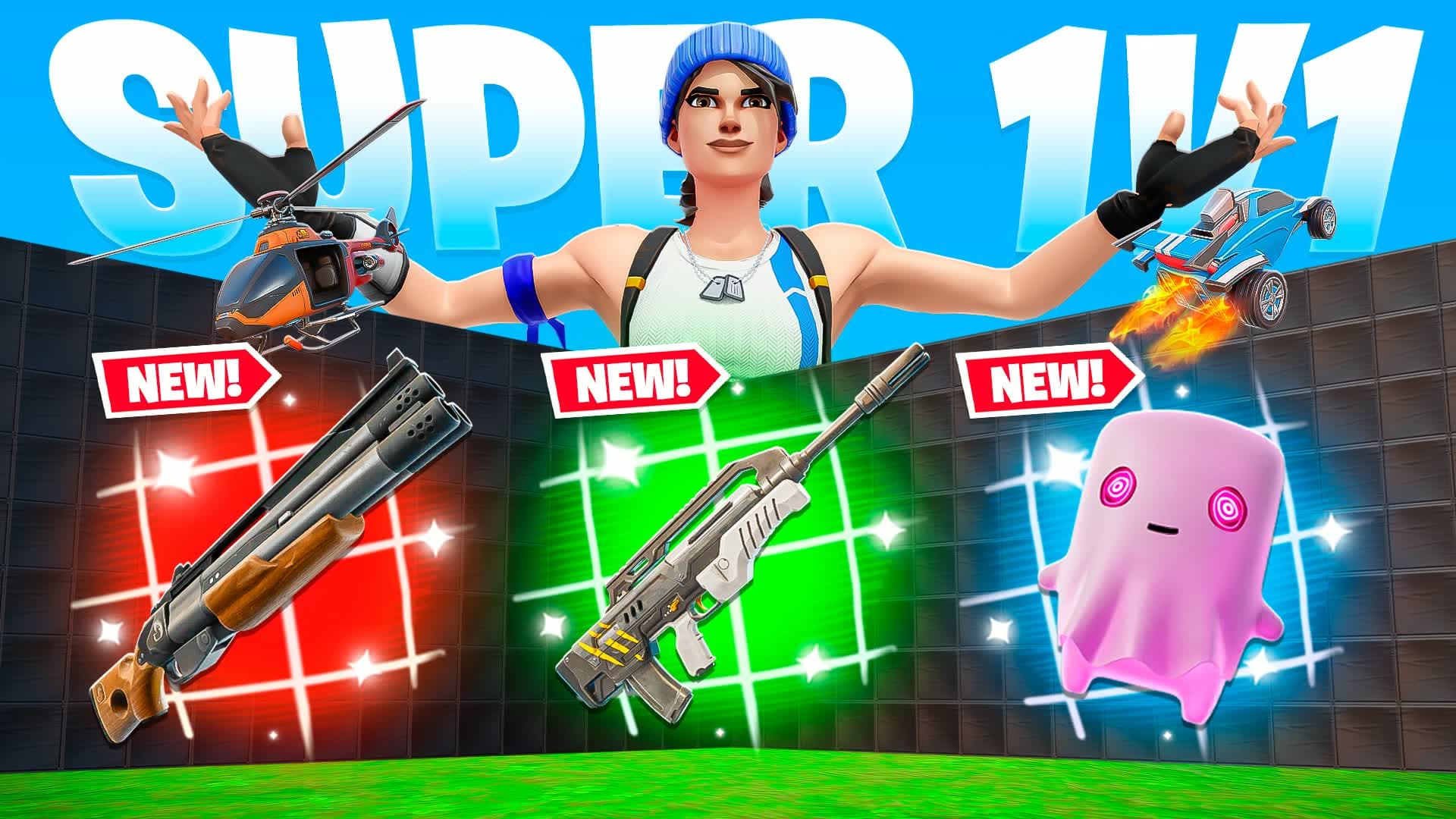 SUPER 1V1 - JELTY - FREE FOR ALL