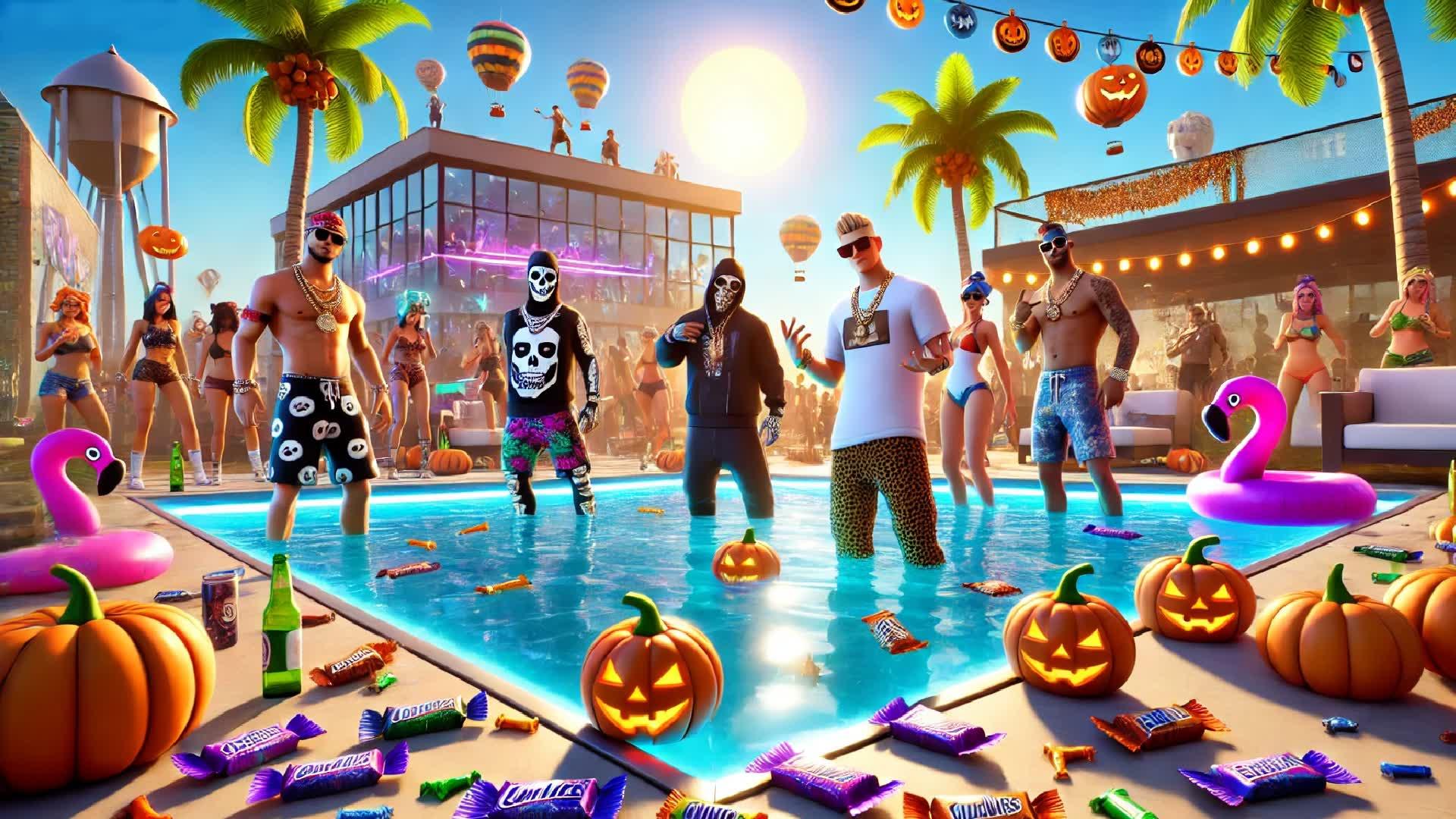 Day After Halloween🎃Pool Party Royale👑