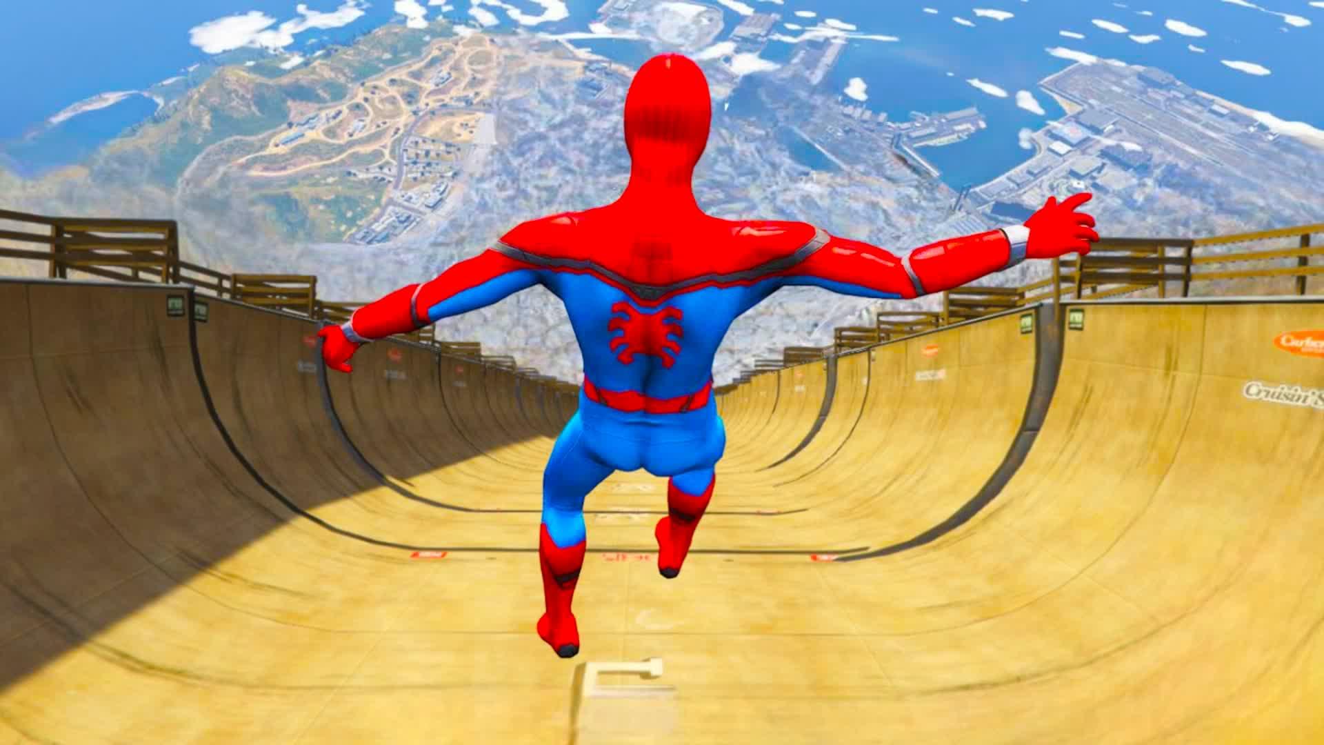 SPIDER MEGA RAMP 🕸️