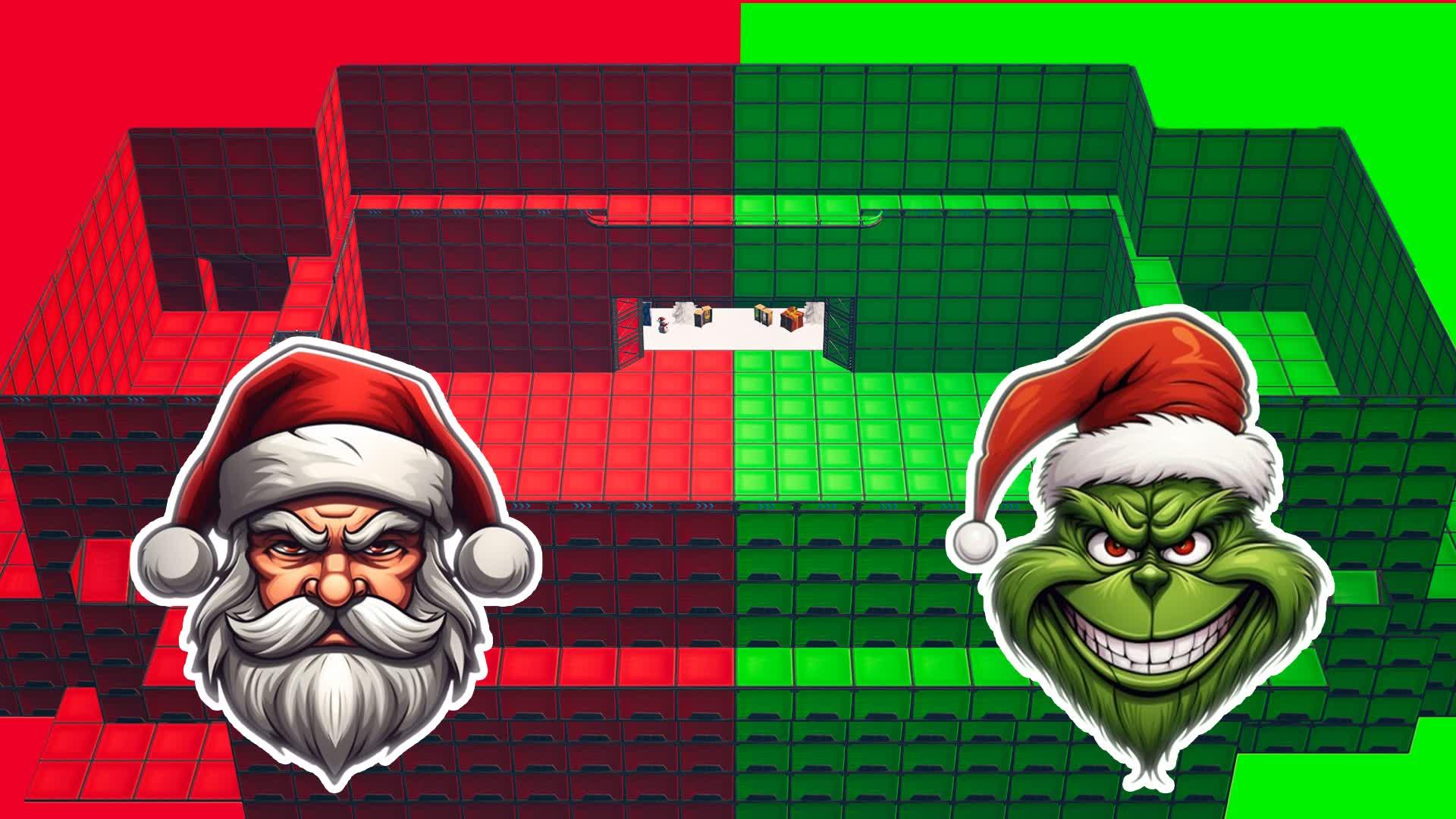 🎅SANTA VS GRINCH 🥶