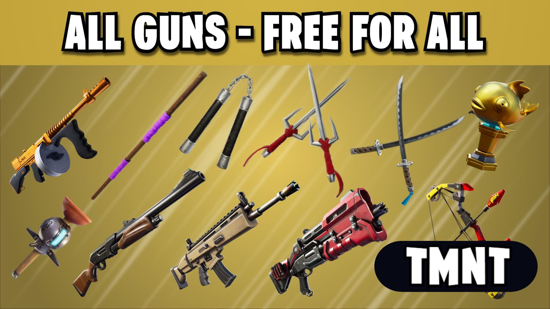 TMNT ⭐ ALL GUNS - FREE FOR ALL ⭐