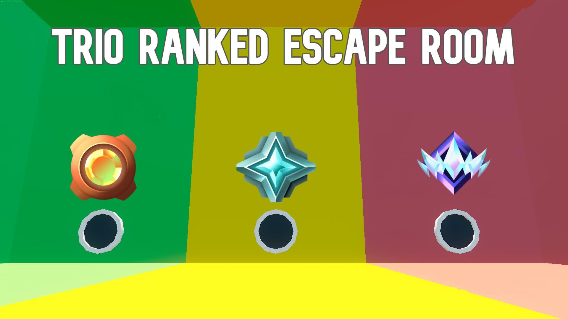 Ranked Trio Escape room