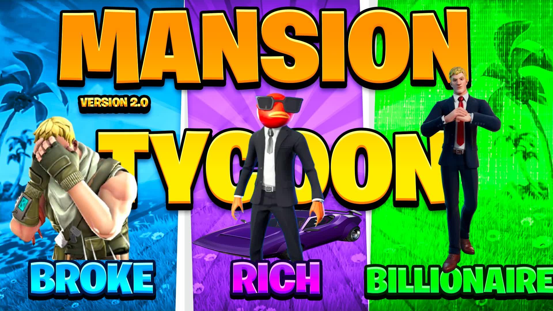 BILLIONAIRE MANSION TYCOON | VERSION 2.0