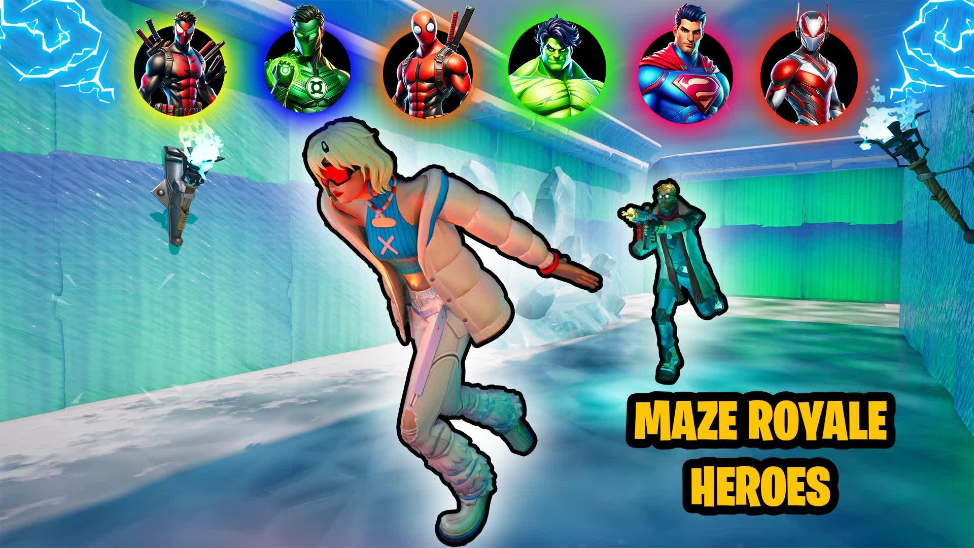 🌀MAZE SURVIVAL HEROES🦸‍♂