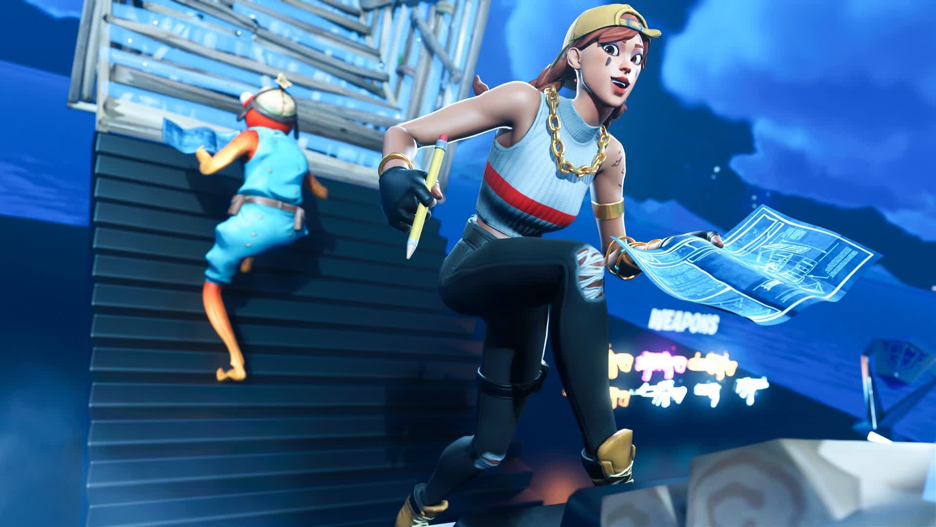 Simple 1v1 Build Fights