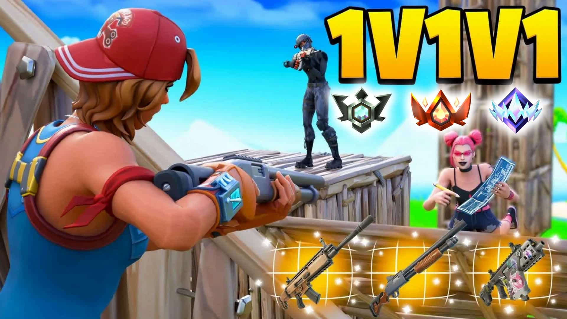 1V1V1 Og Build Fights Ranked