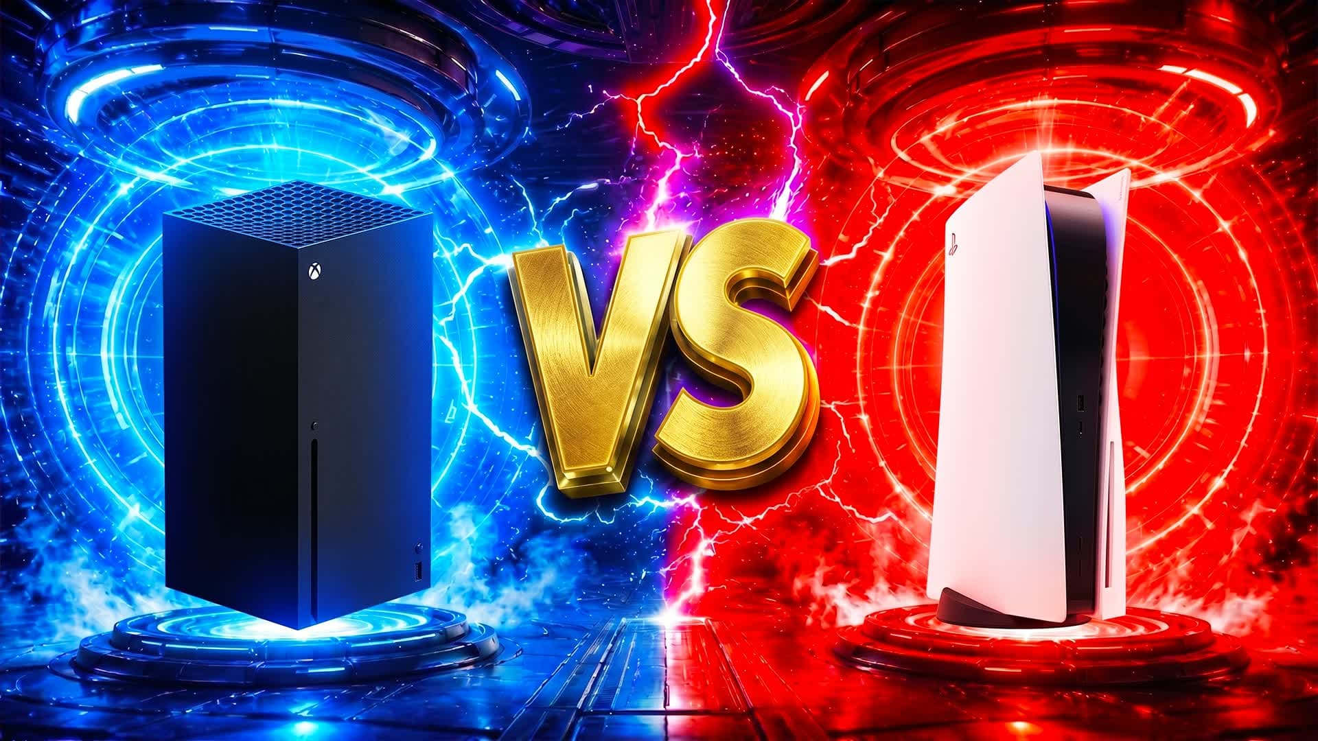 CONSOLE RED VS BLUE 🔴🔵