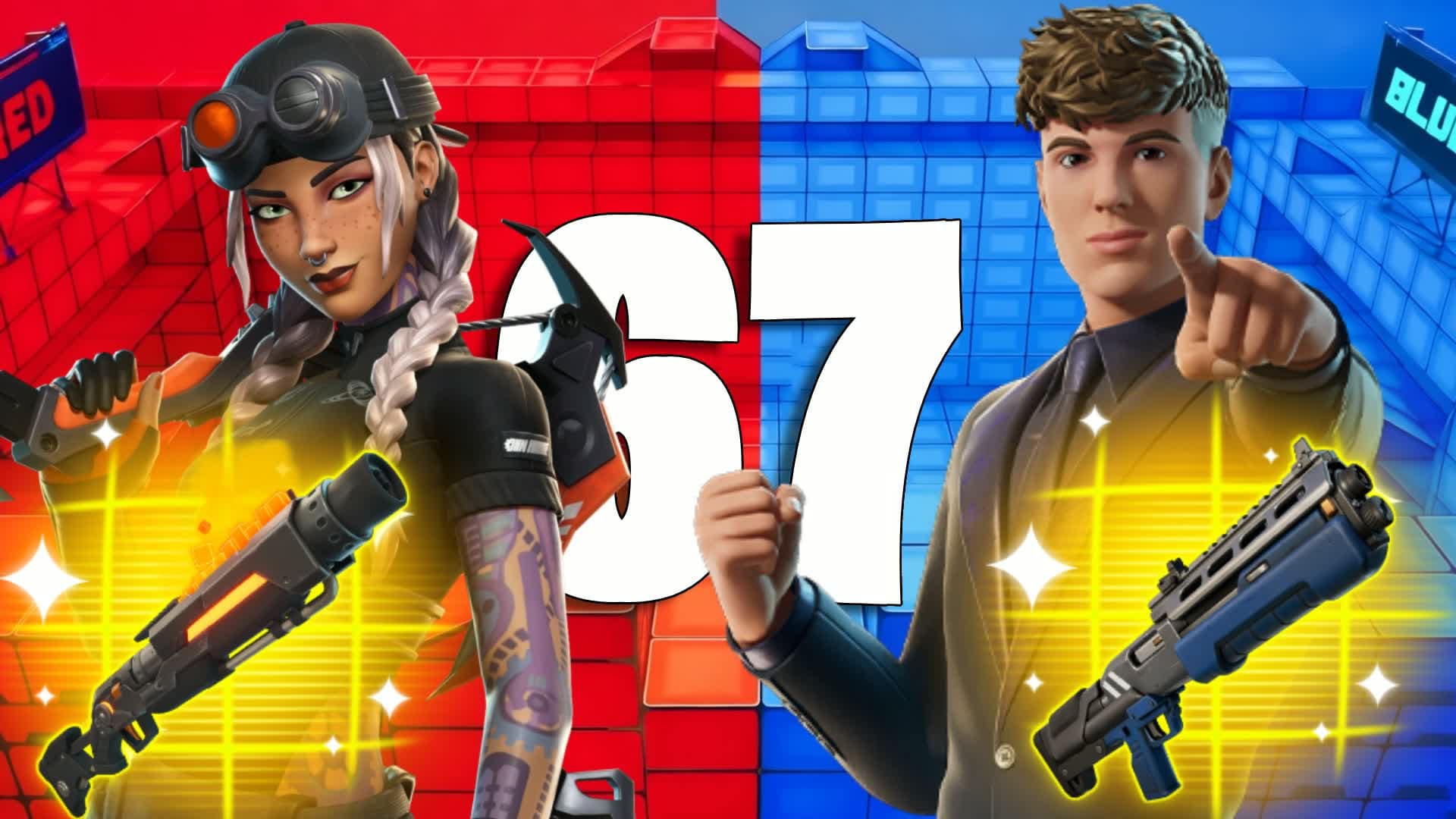 ⭐️SPEED CRAZY⭐️ RED VS BLUE 🔴🔵LINUS⭐️