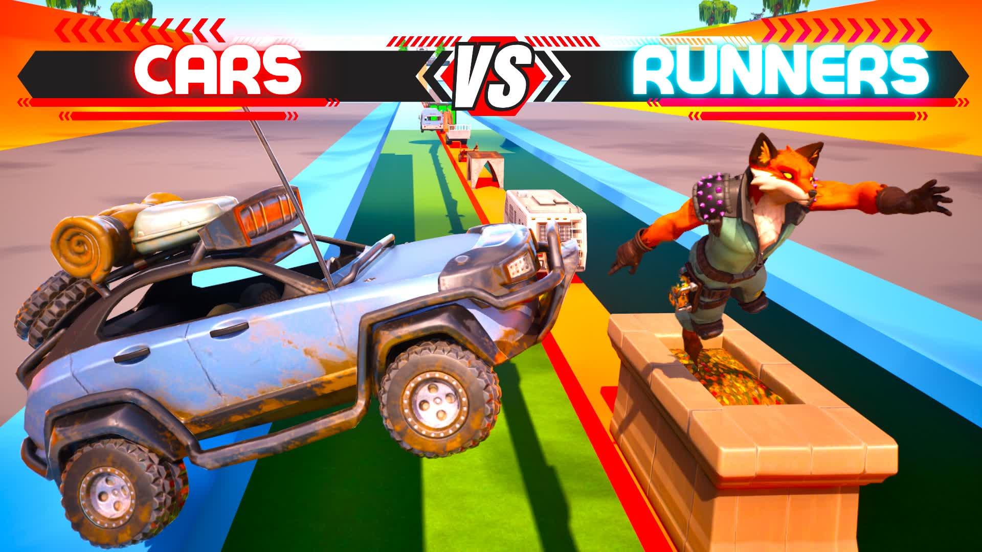 CARS VS RUNNERS