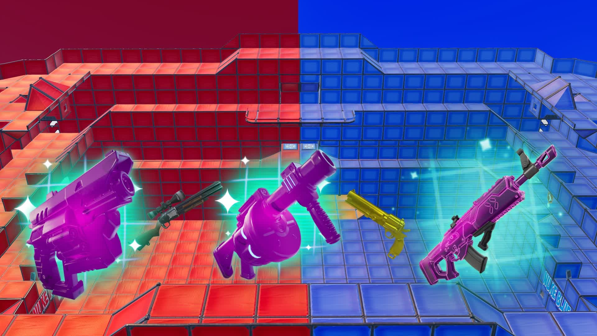 🔴nuke red vs Nuke blue🔵