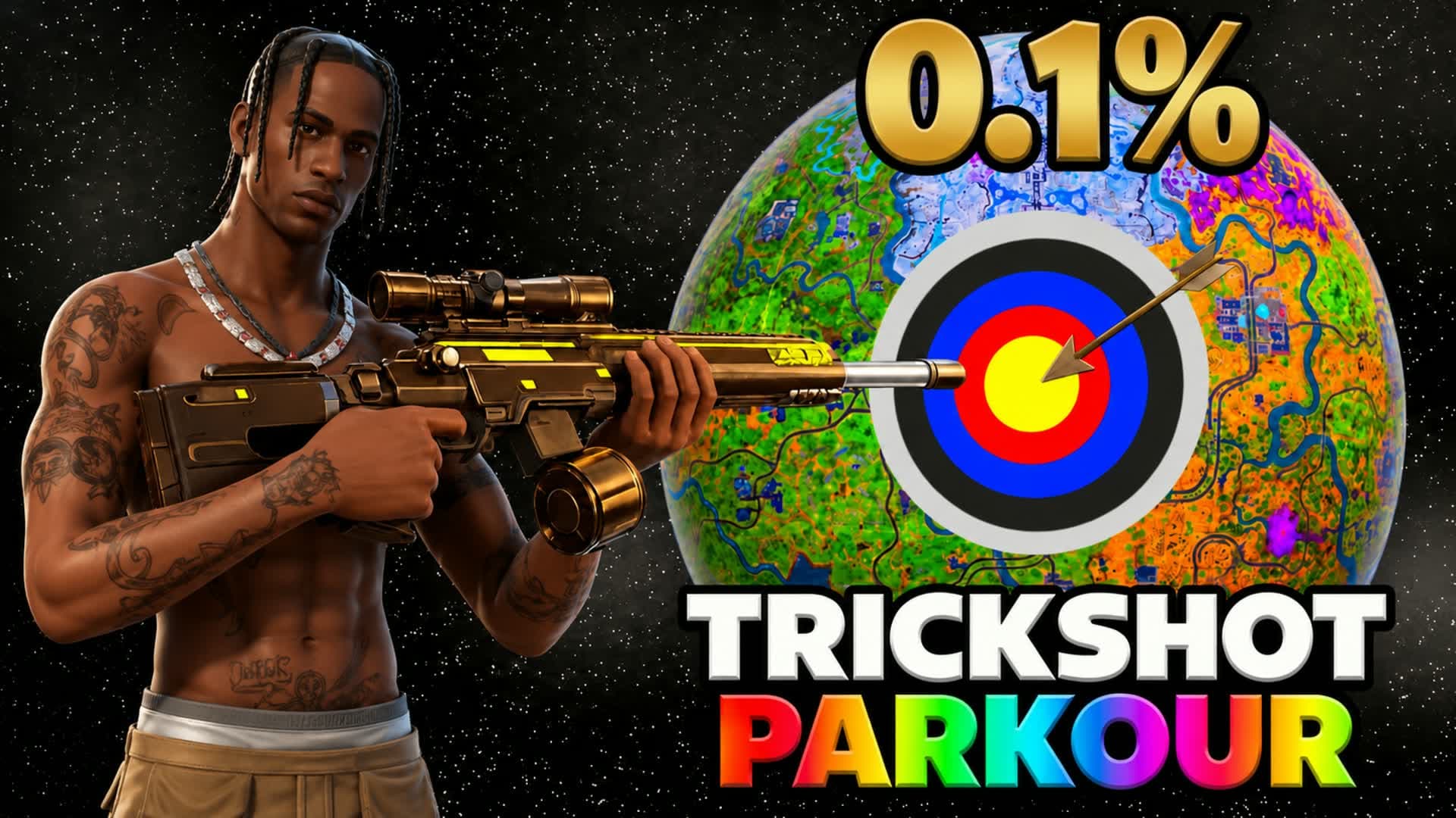 SUPER UNC TRICKSHOT PARKOUR 🔫