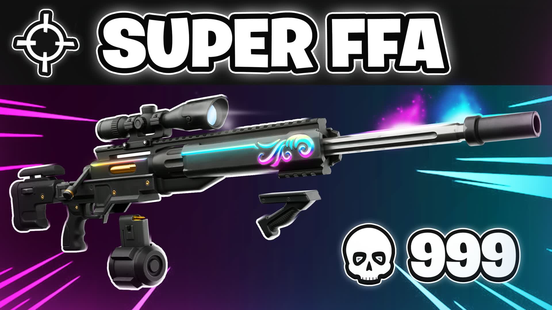 SUPER 1V1 FFA ALL GUNS & VEHICLES