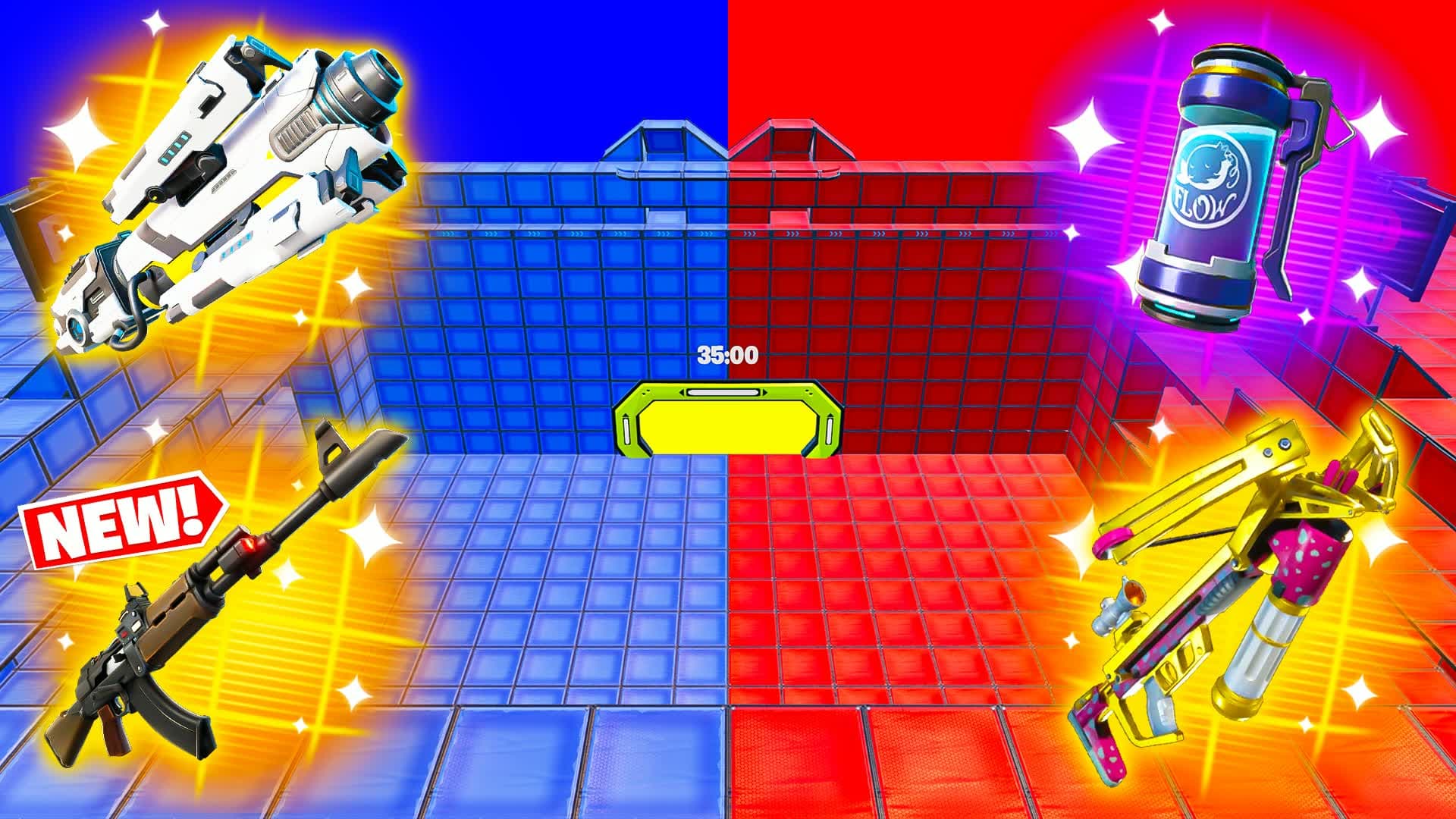 MEGA RED VS BLUE ⭐ CARS