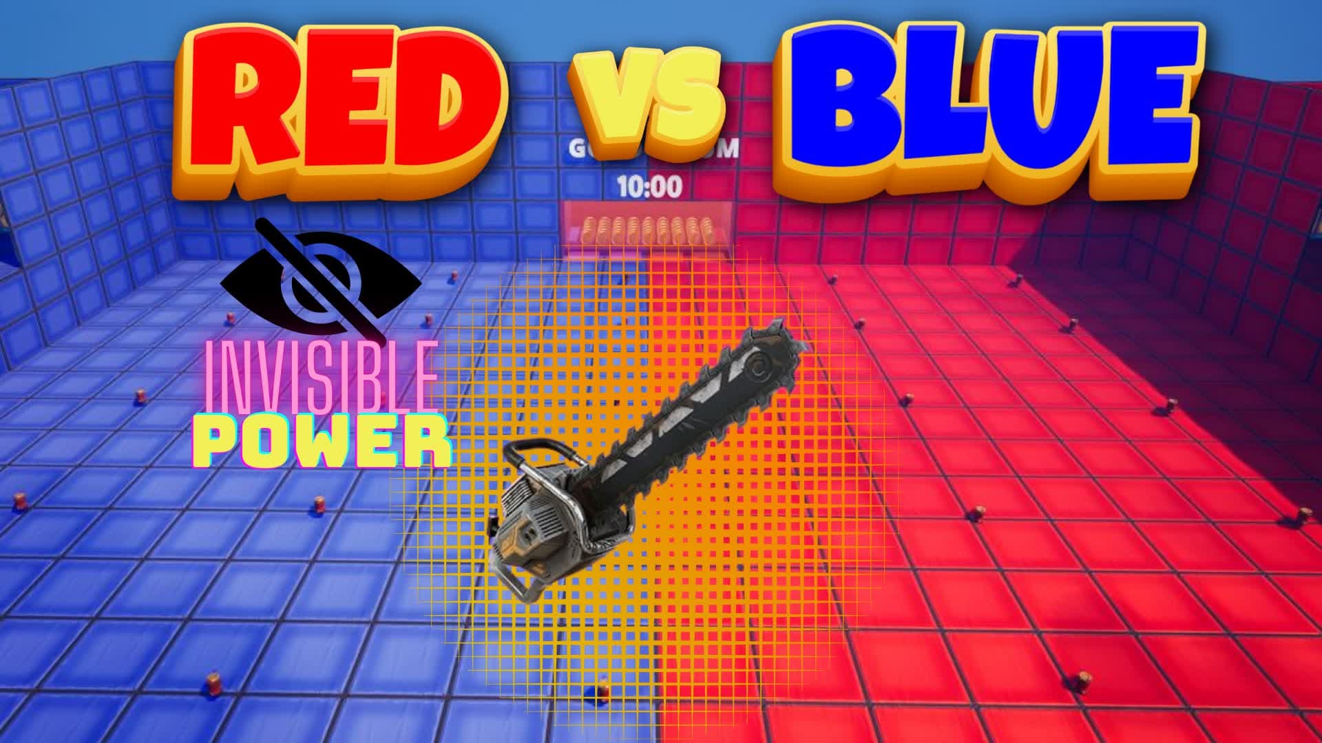 CHAINSAW AND POWER 🔴​RED VS BLUE🔵​