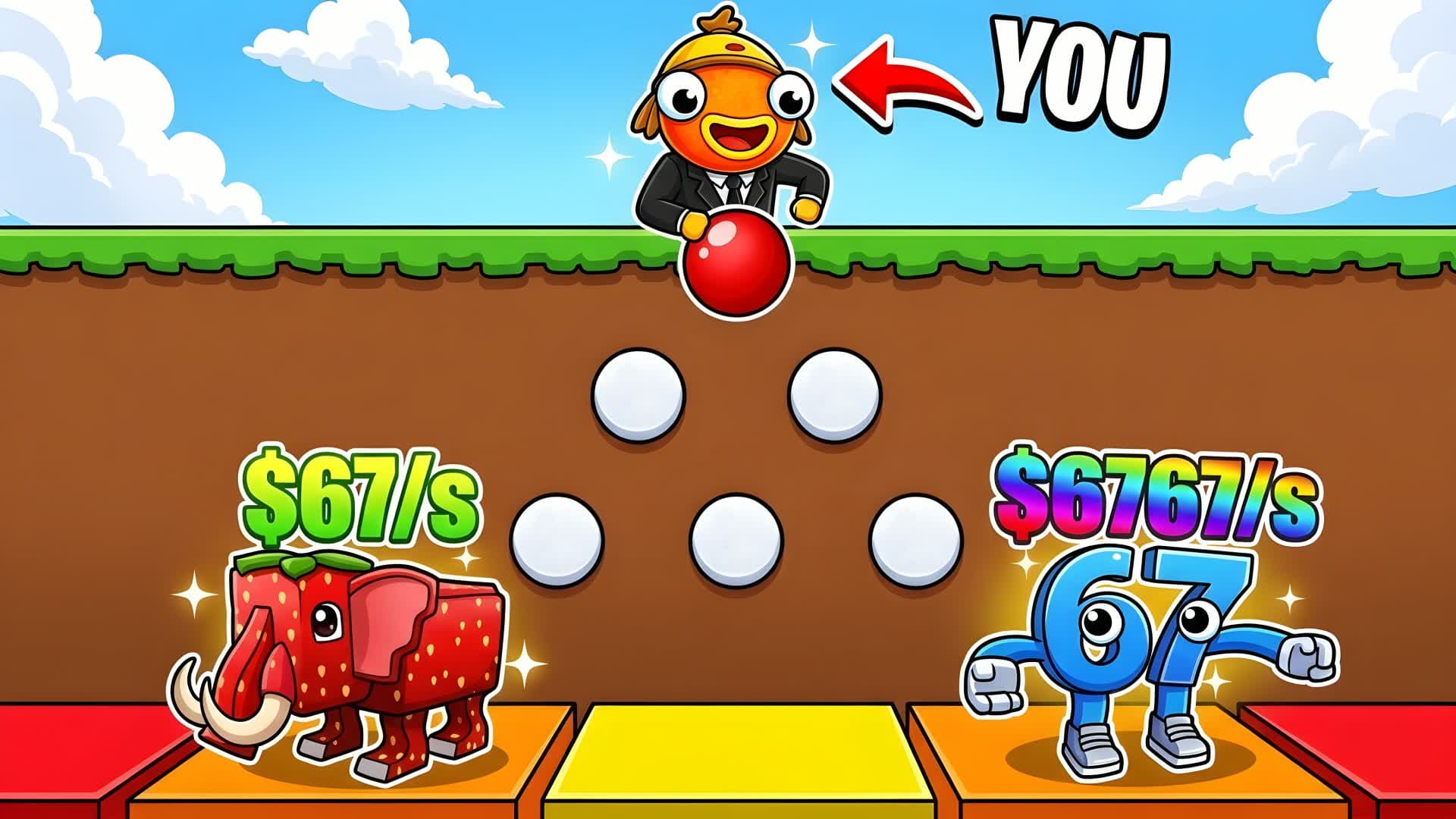Drop Balls For Brainrots