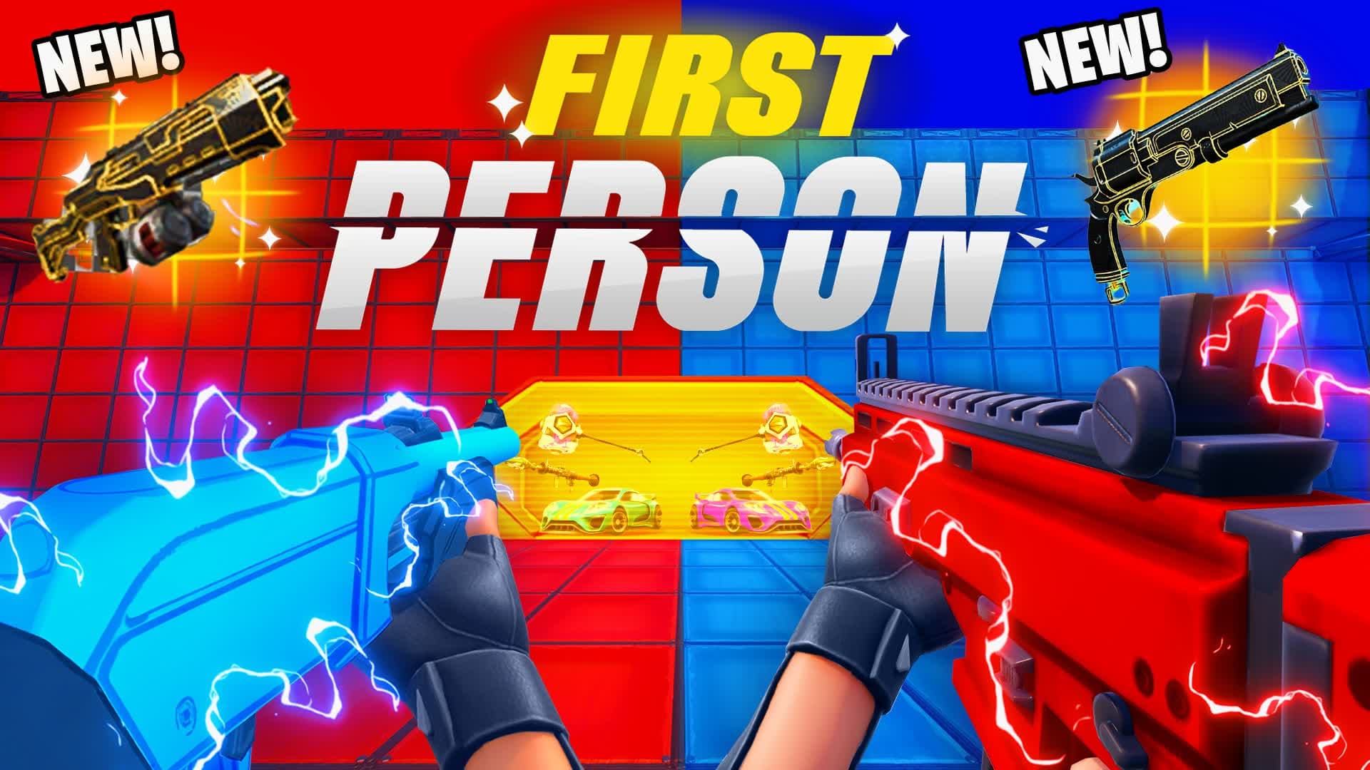FIRST PERSON RED VS BLUE 🔴🔵 FPS