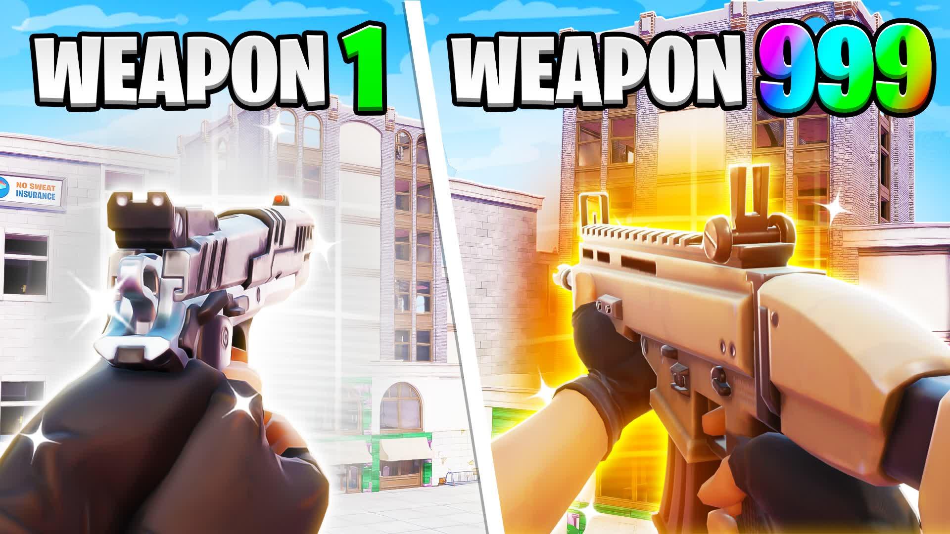 CRAZY FIRST PERSON🔫GUN GAME🎯ONE SHOT⭐️