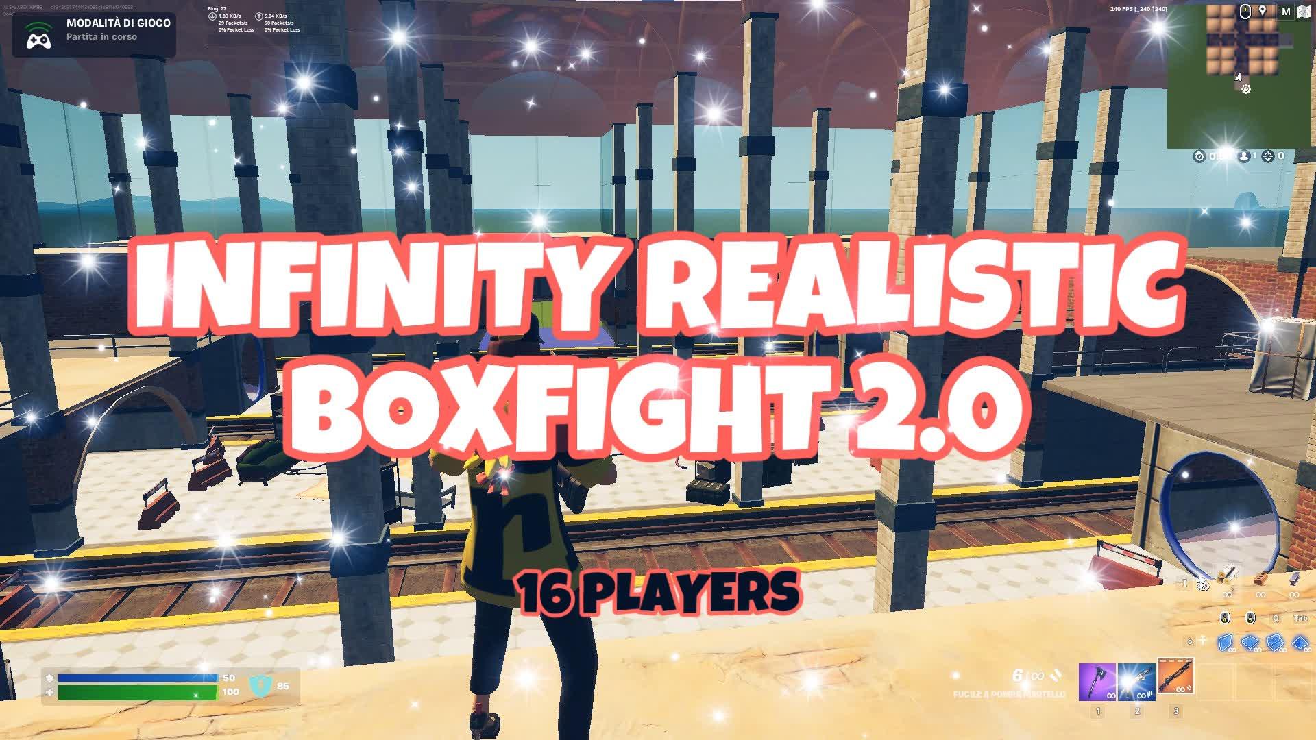 INFINITY REALISTIC BOXFIGHT 16 PLAYERS