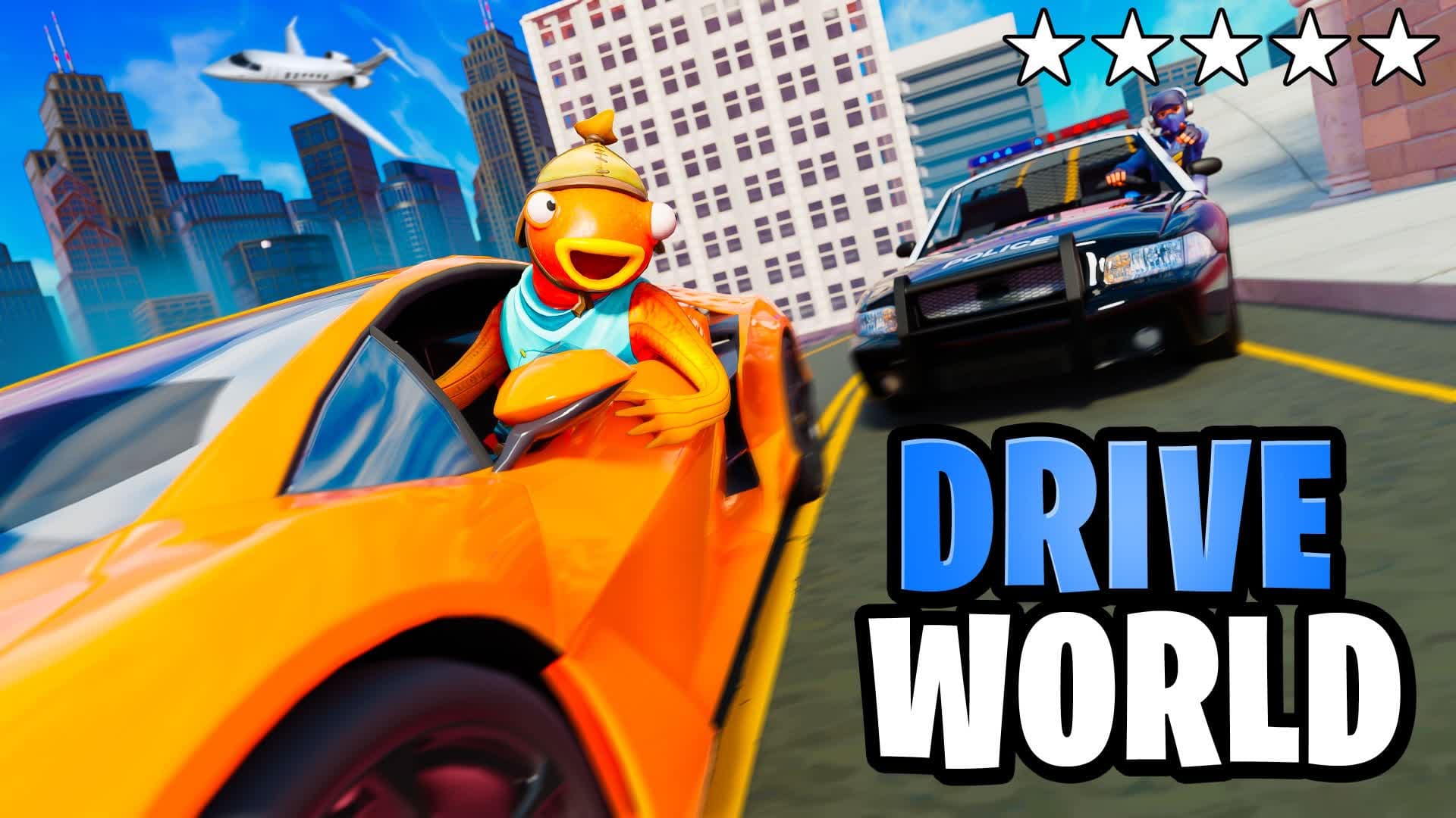 🚔DRIVE WORLD - 🏙️ ALL WEAPONS💥 FFA RP