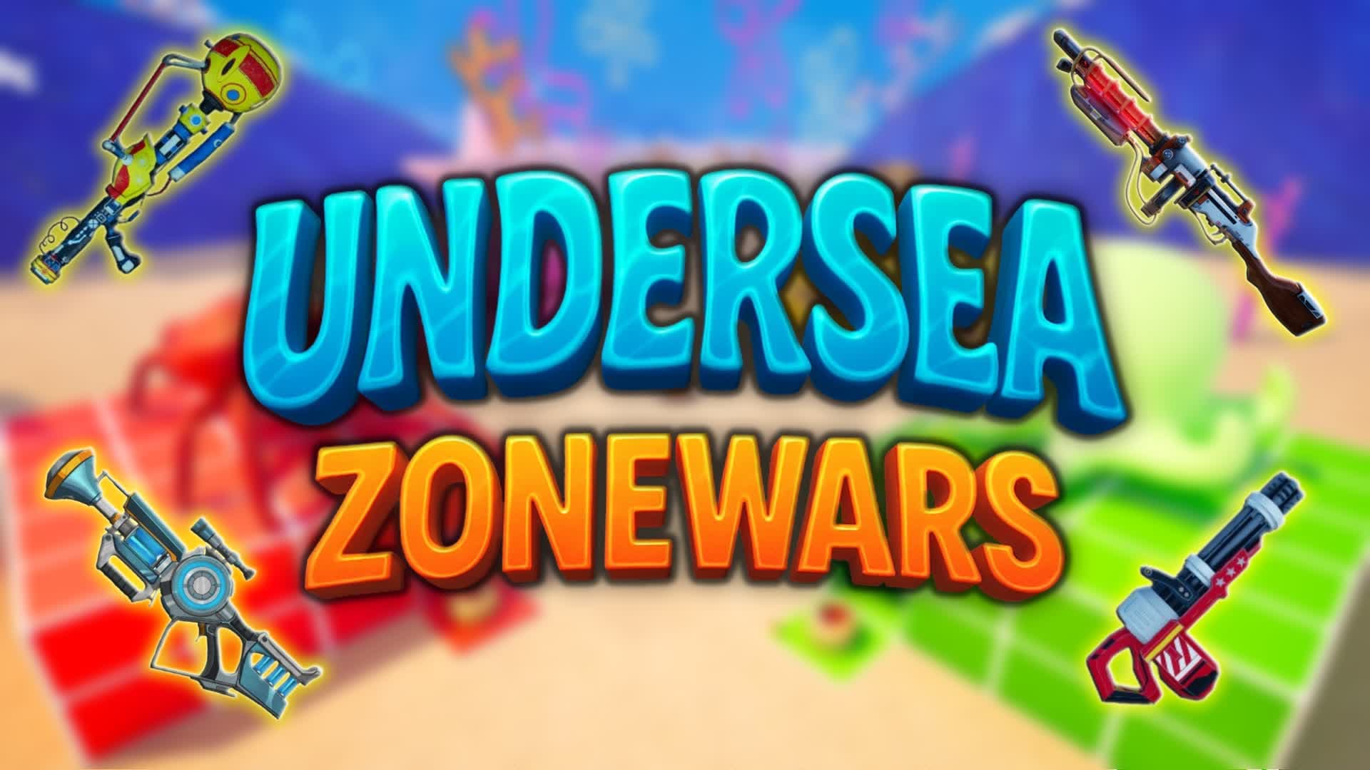 🌊 UNDERSEA ZONEWARS 🔫 4V4V4V4