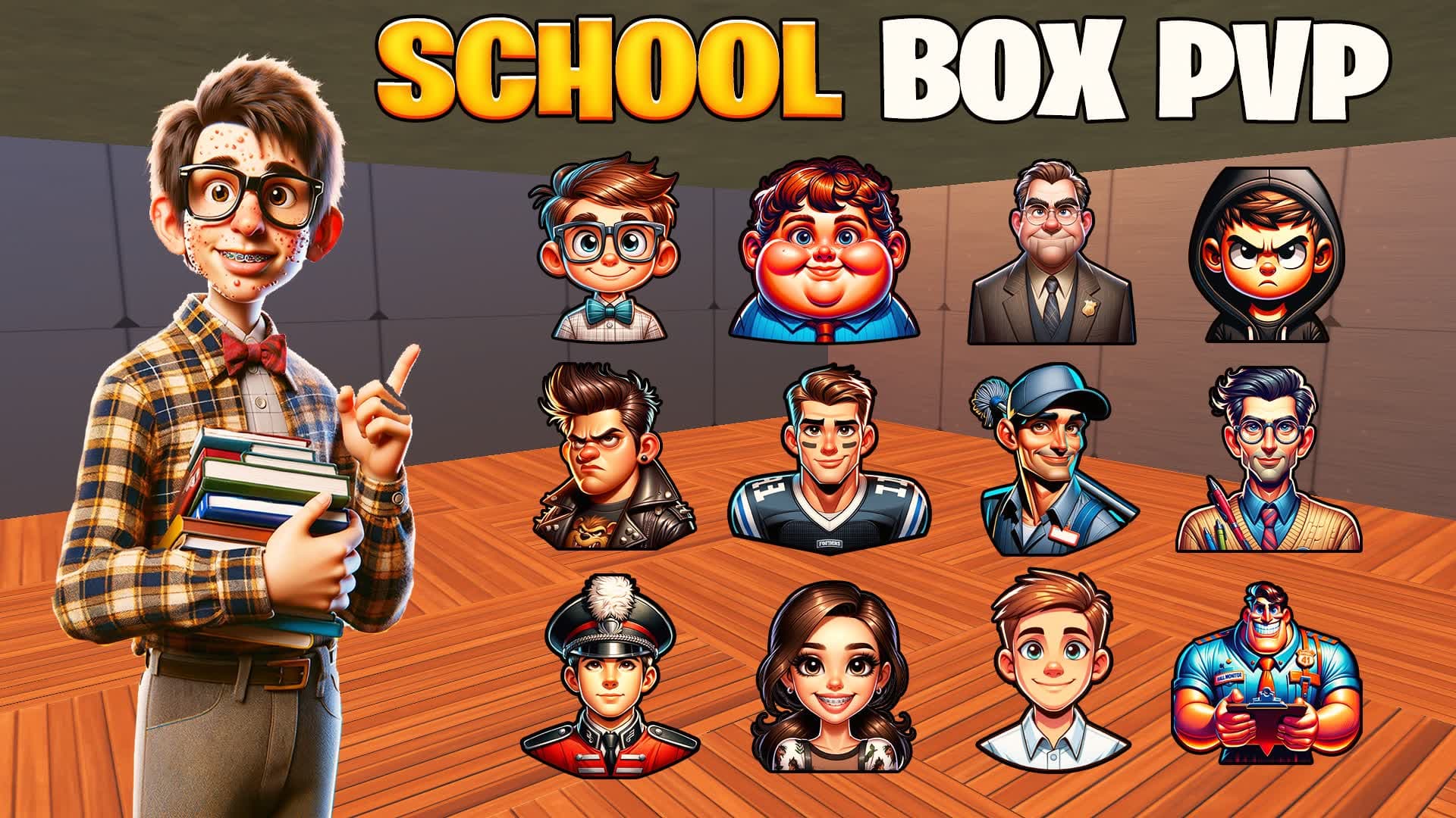 📚SCHOOL BOX PVP📦