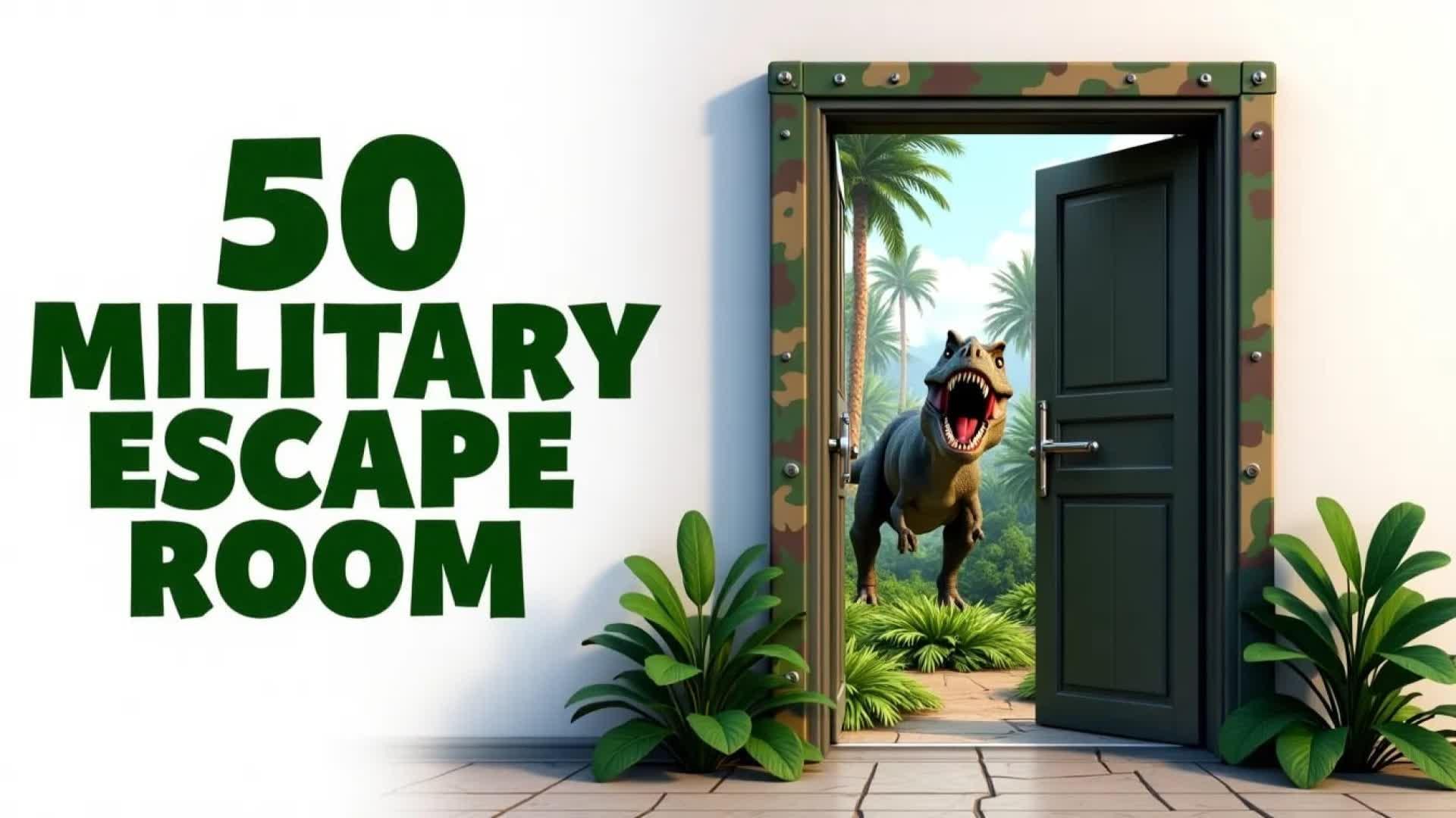 50 MILITARY ESCAPE ROOM 🎖️