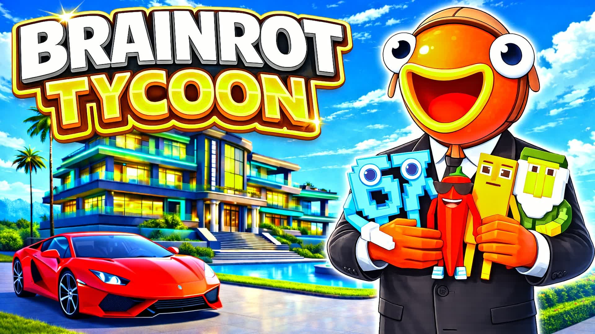 Super Brainrots Tower Tycoon Meme fun