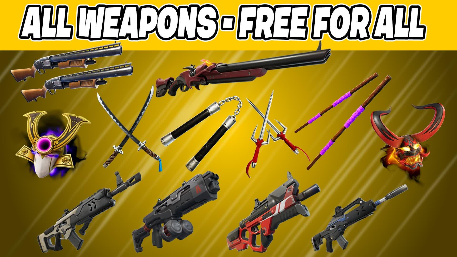 ALL WEAPONS ⭐️ FREE FOR ALL