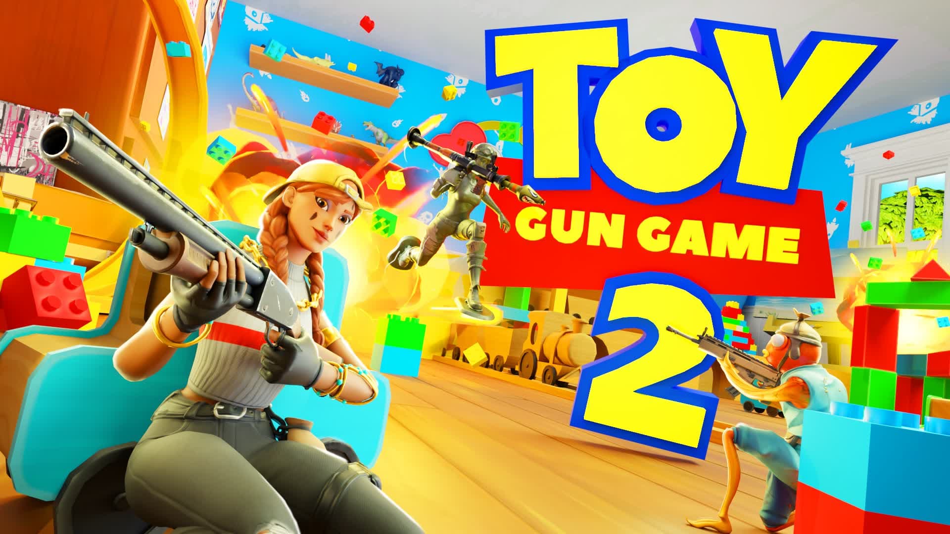 🧸Toy Gun Game 2 🎯 One Shot Bots