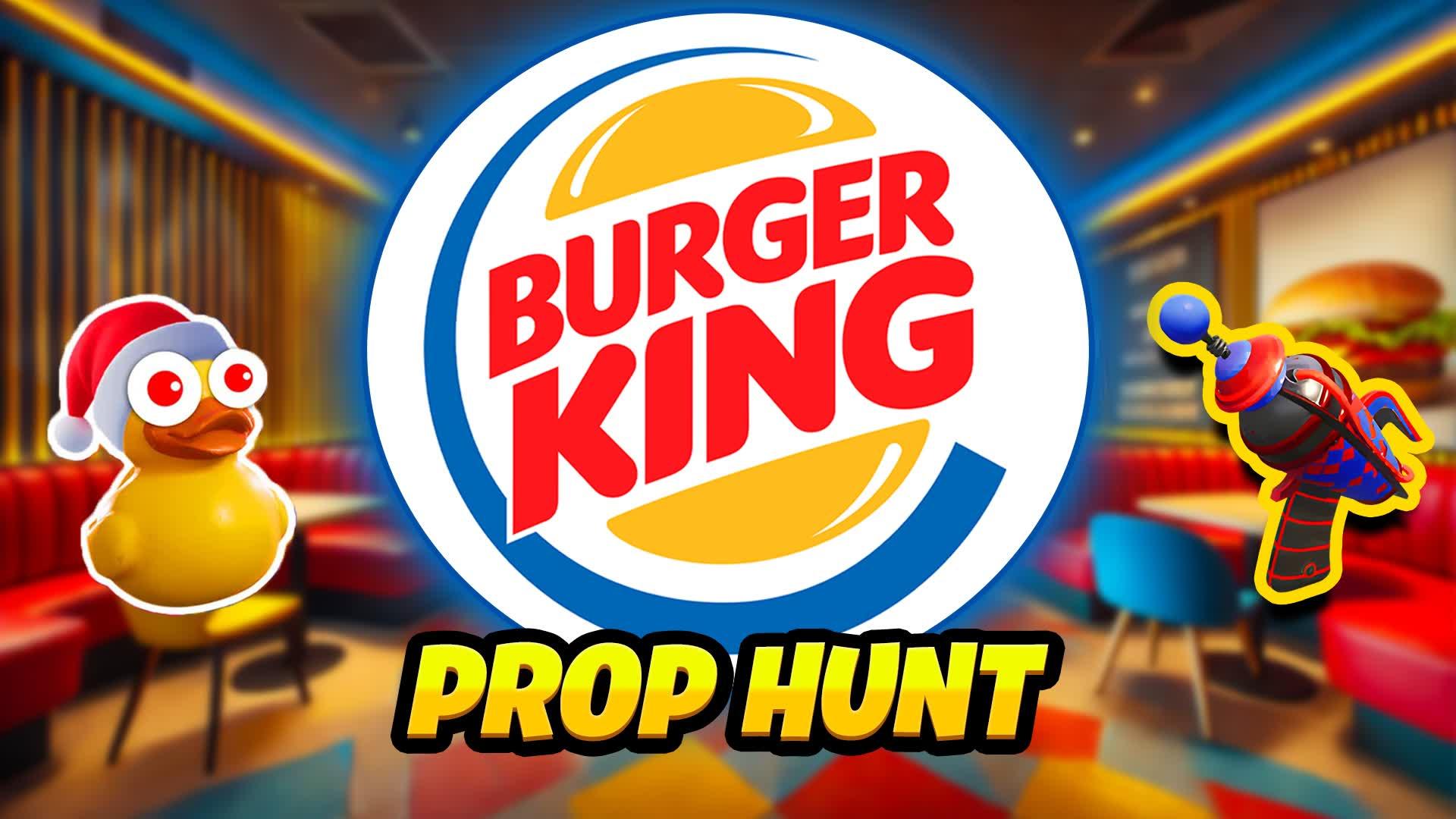 BURGER KING PROP HUNT 🍔 CHRISTMAS