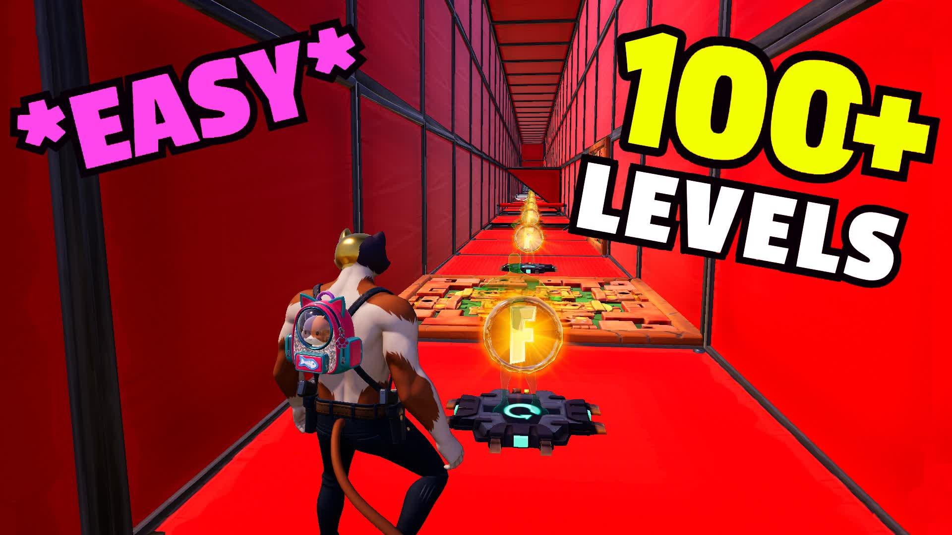 EASY 100 LEVELS PARKOUR