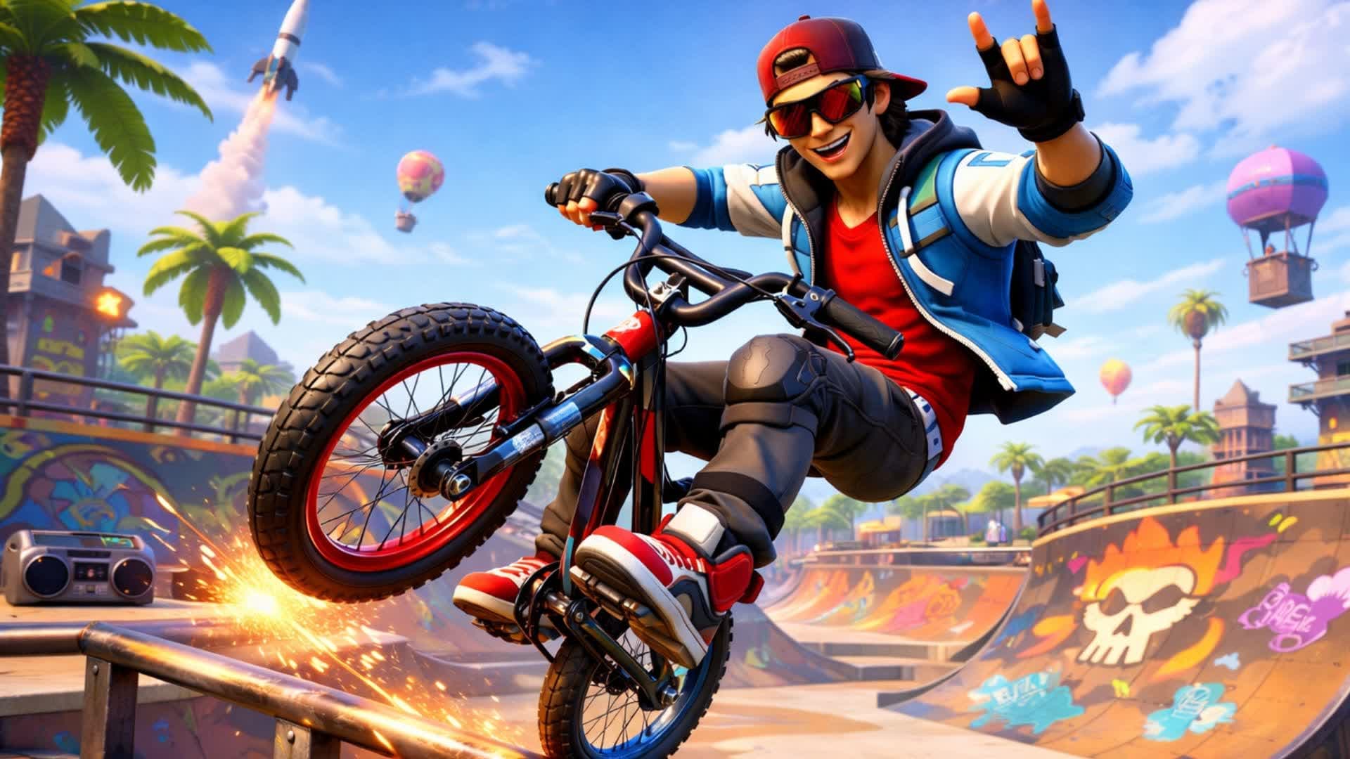 DIRT BIKE RAMPAGE 🏍️🔥 EXTREME SKATE
